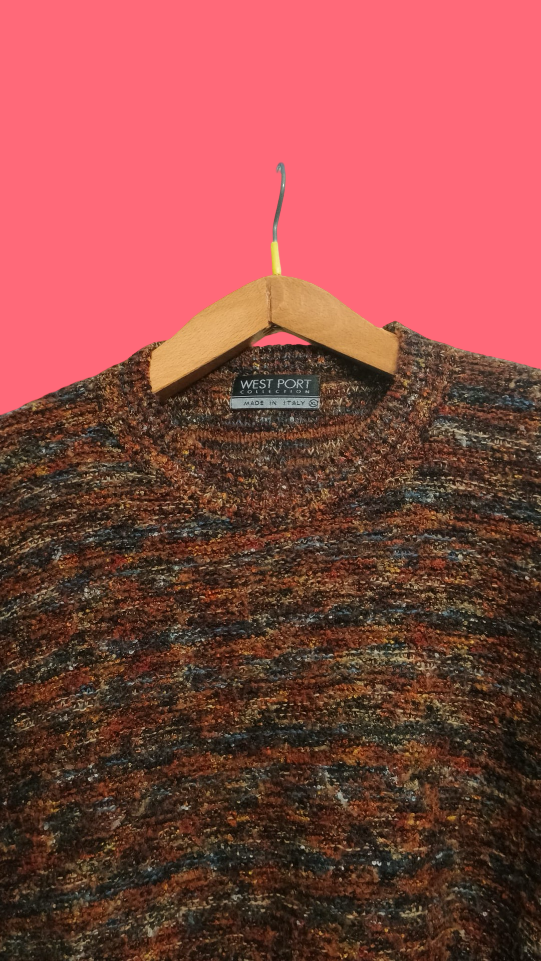 Vintage Multicolor Fantasy 90's Sweater Unisex Size L