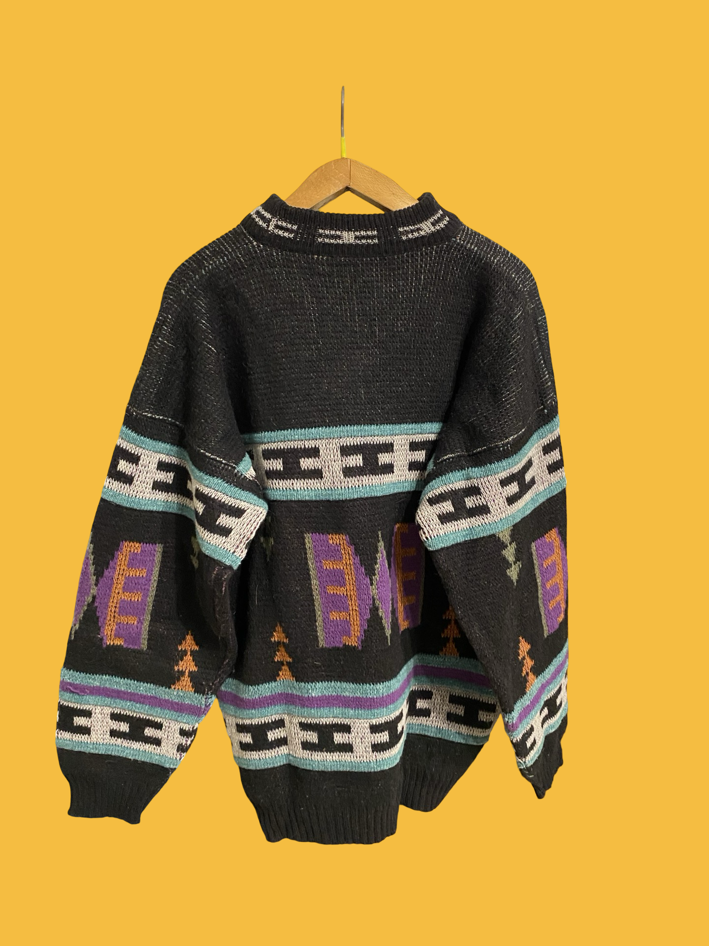 Vintage Multicolor Fantasy 90's Cardigan Unisex Size XXL
