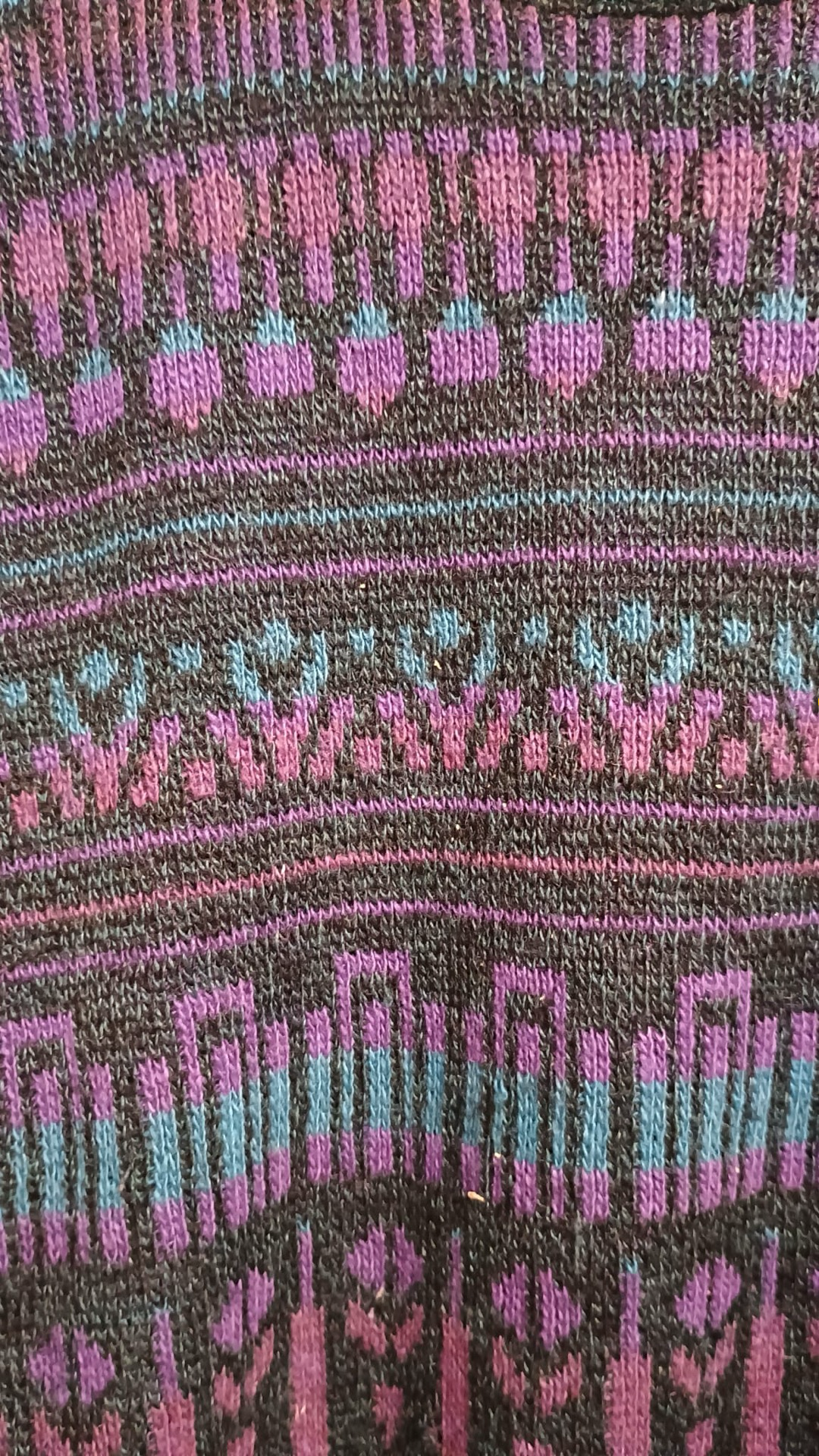 Vintage Multicolor Fantasy 90's Sweater Unisex Size XL