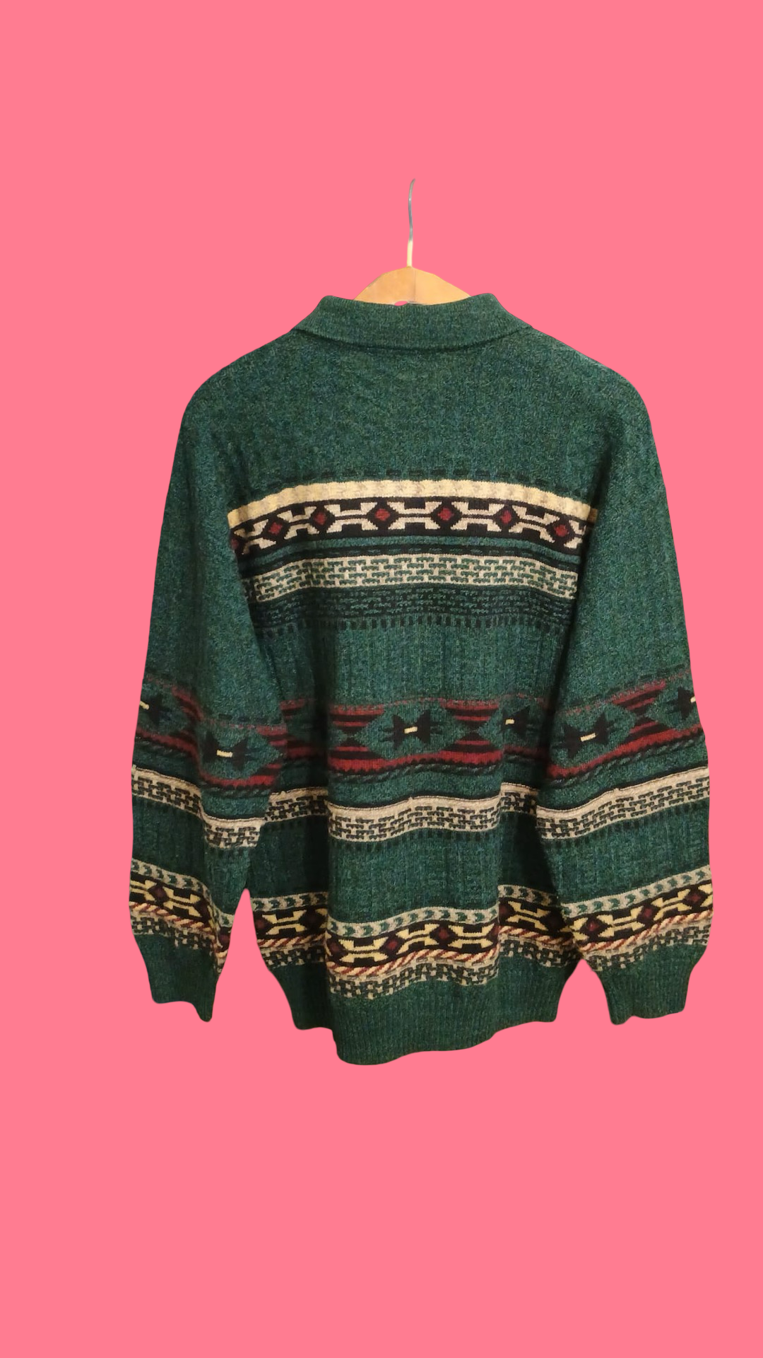 Vintage Multicolor Fantasy 90's Sweater Unisex Size XL