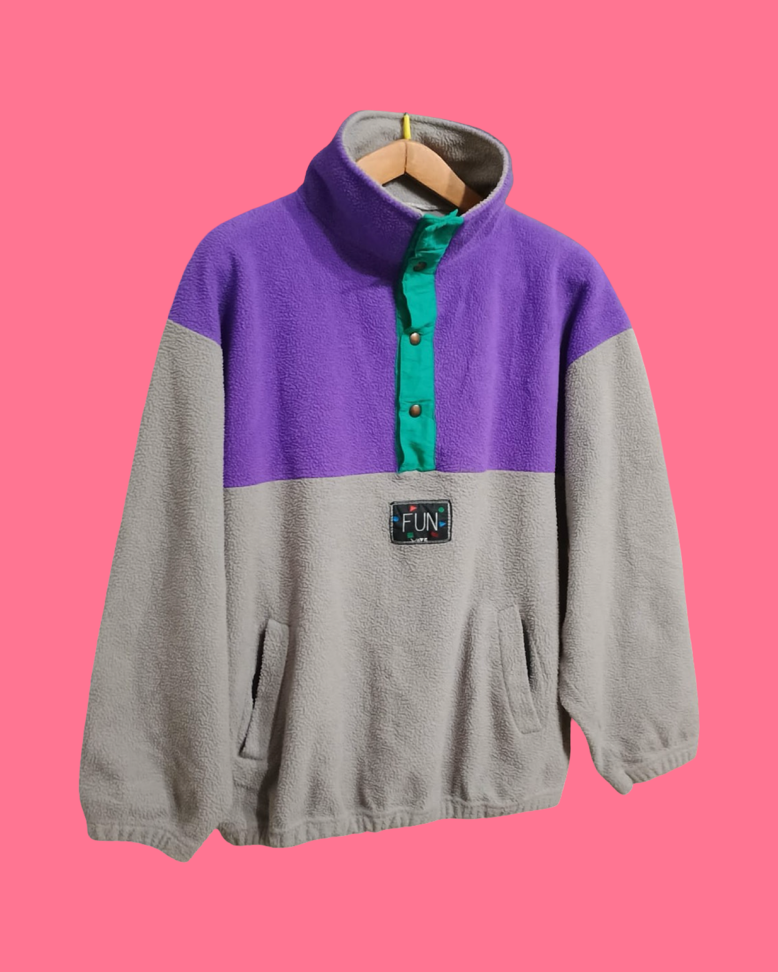 Vintage Multicolor Fantasy 90's Sweatshirt Unisex Size M