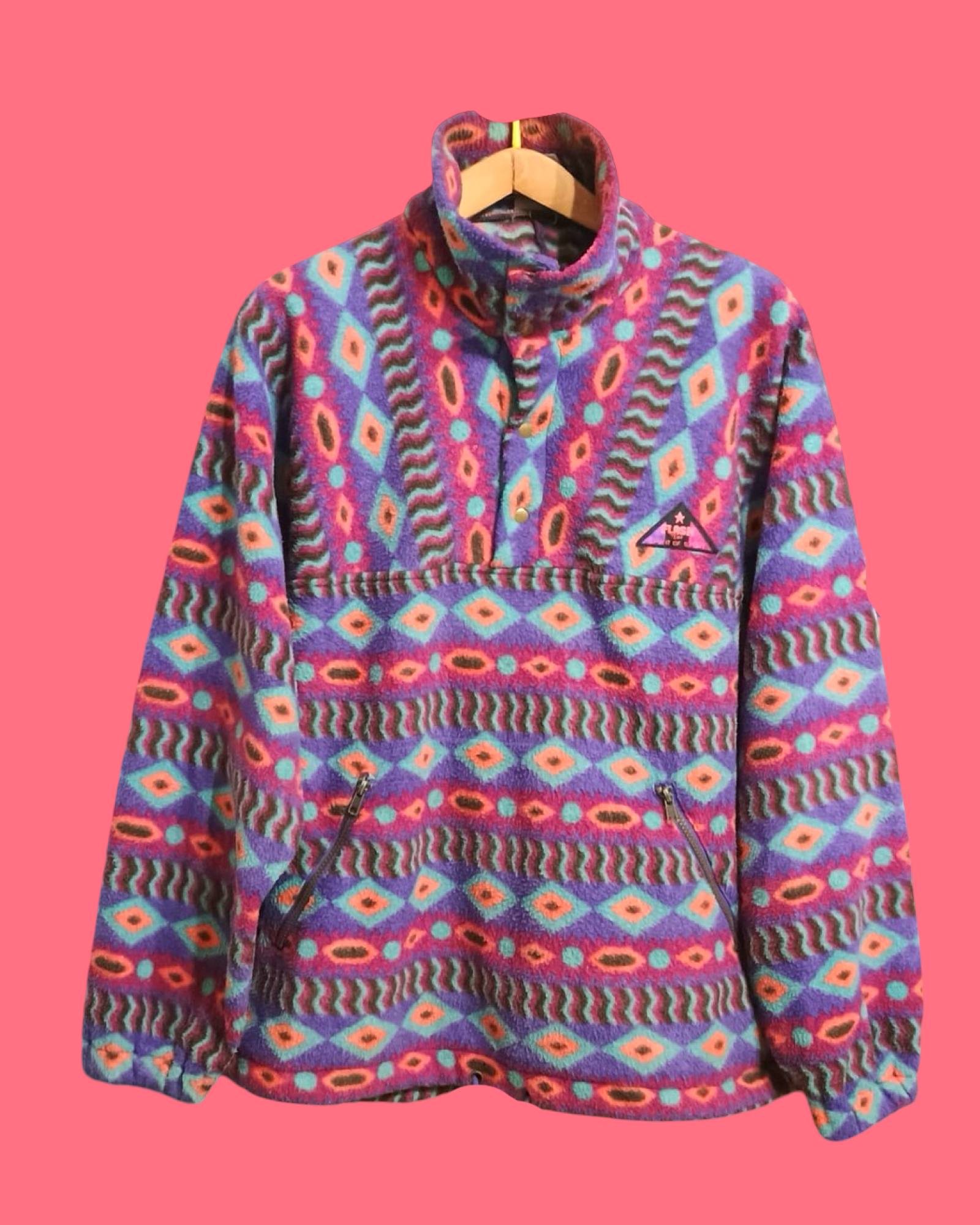 Vintage Multicolor Fantasy 90's Sweatshirt Unisex Size XL