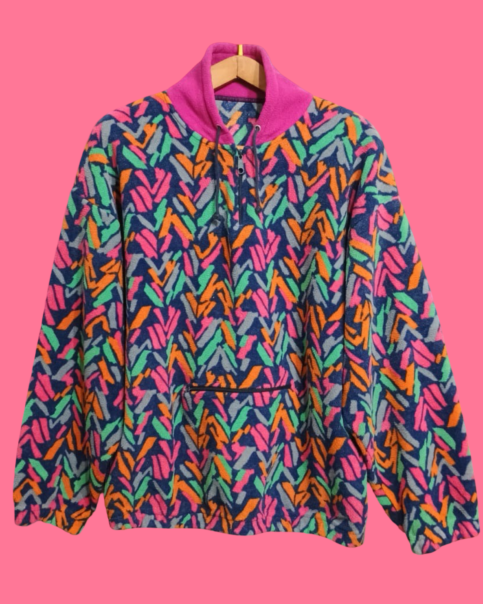 Vintage Multicolor Fantasy 90's Sweatshirt Unisex Size L