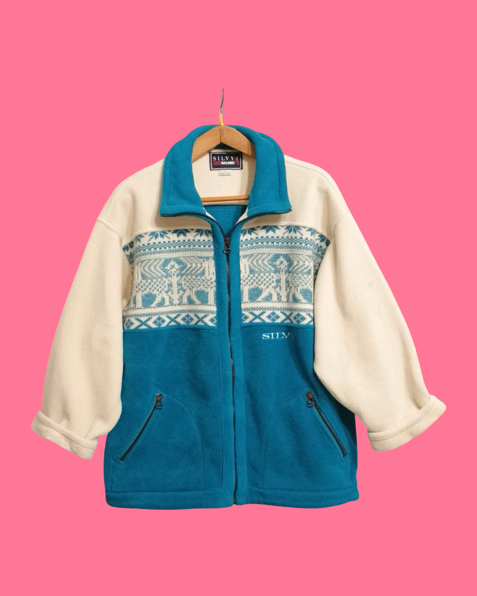 Vintage Multicolor Fantasy 90's Sweatshirt Unisex Size L