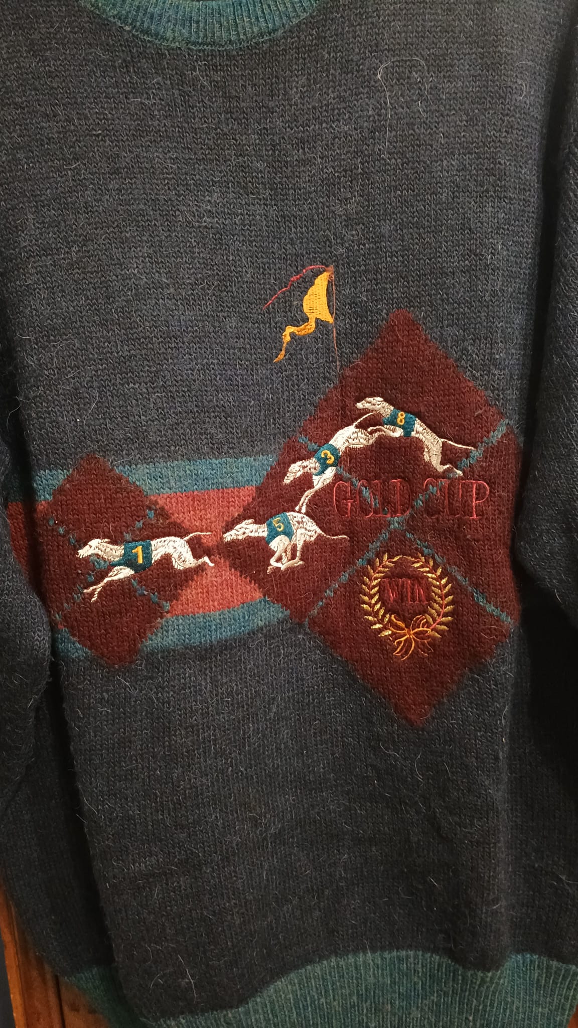 Vintage Multicolor Fantasy 90's Sweater Unisex Size XL
