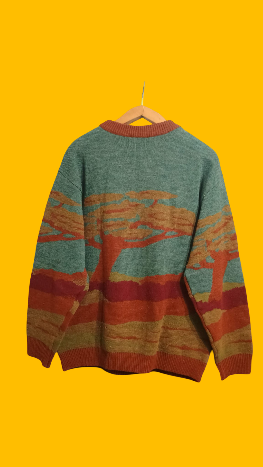 Vintage Multicolor Fantasy 90's Cardigan Unisex Size XL