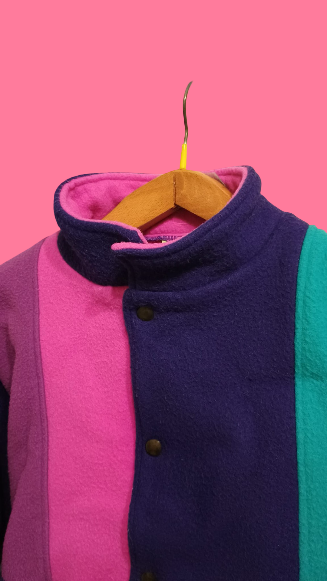 Vintage Multicolor Fantasy 90's Sweatshirt Woman Size M