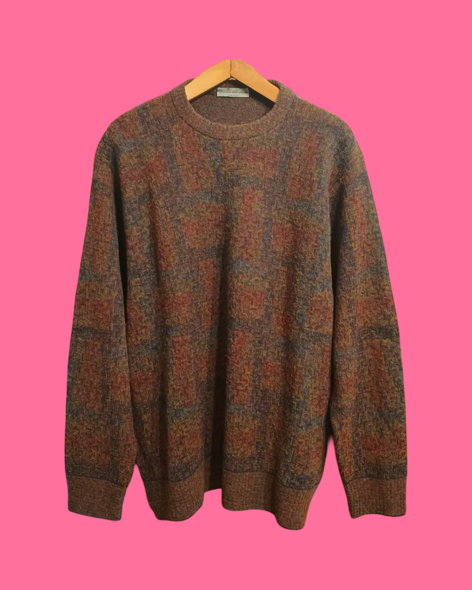 Vintage Multicolor Fantasy 90's Sweater Unisex Size XL