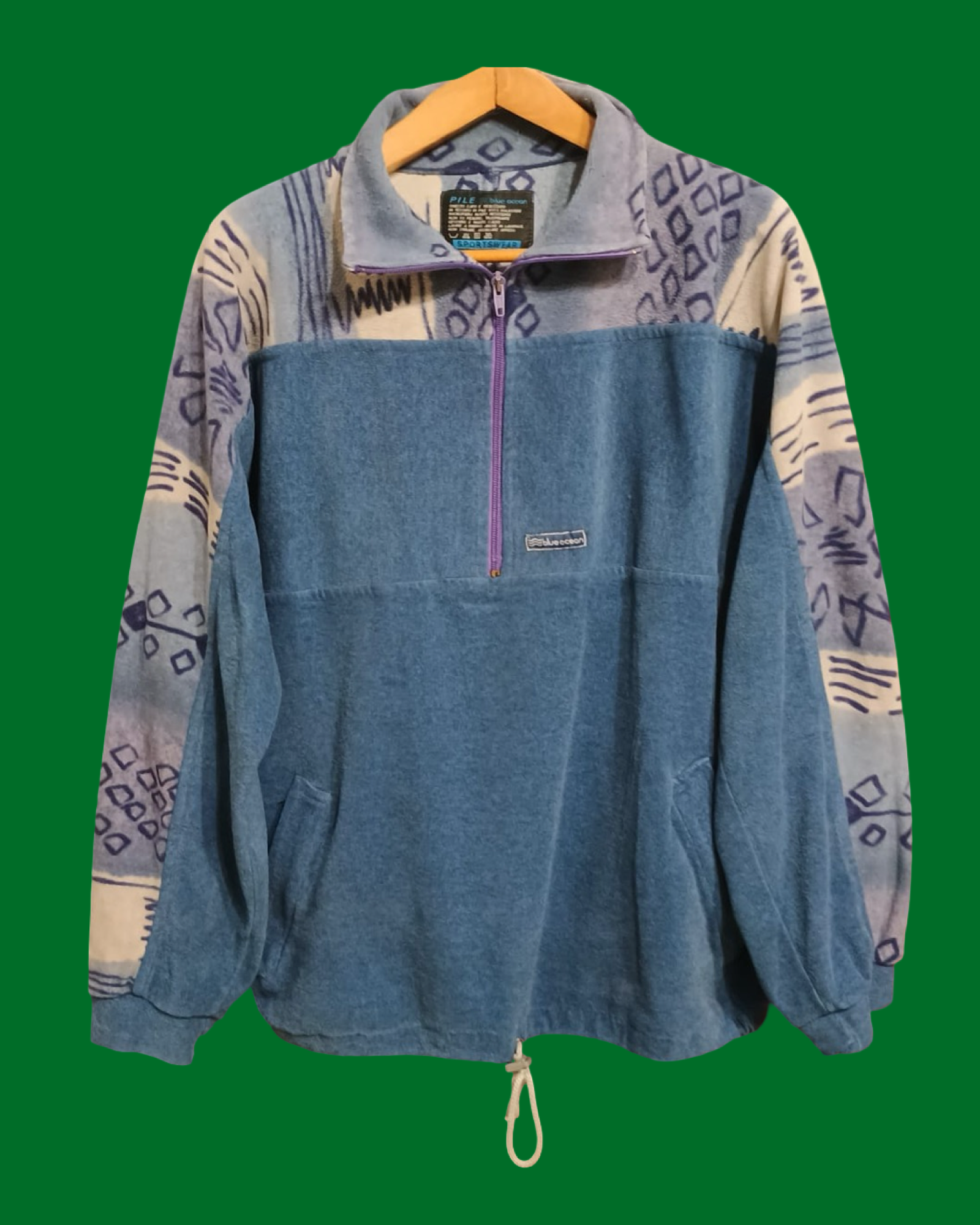 Vintage Multicolor Fantasy 90's Sweatshirt Unisex Size M