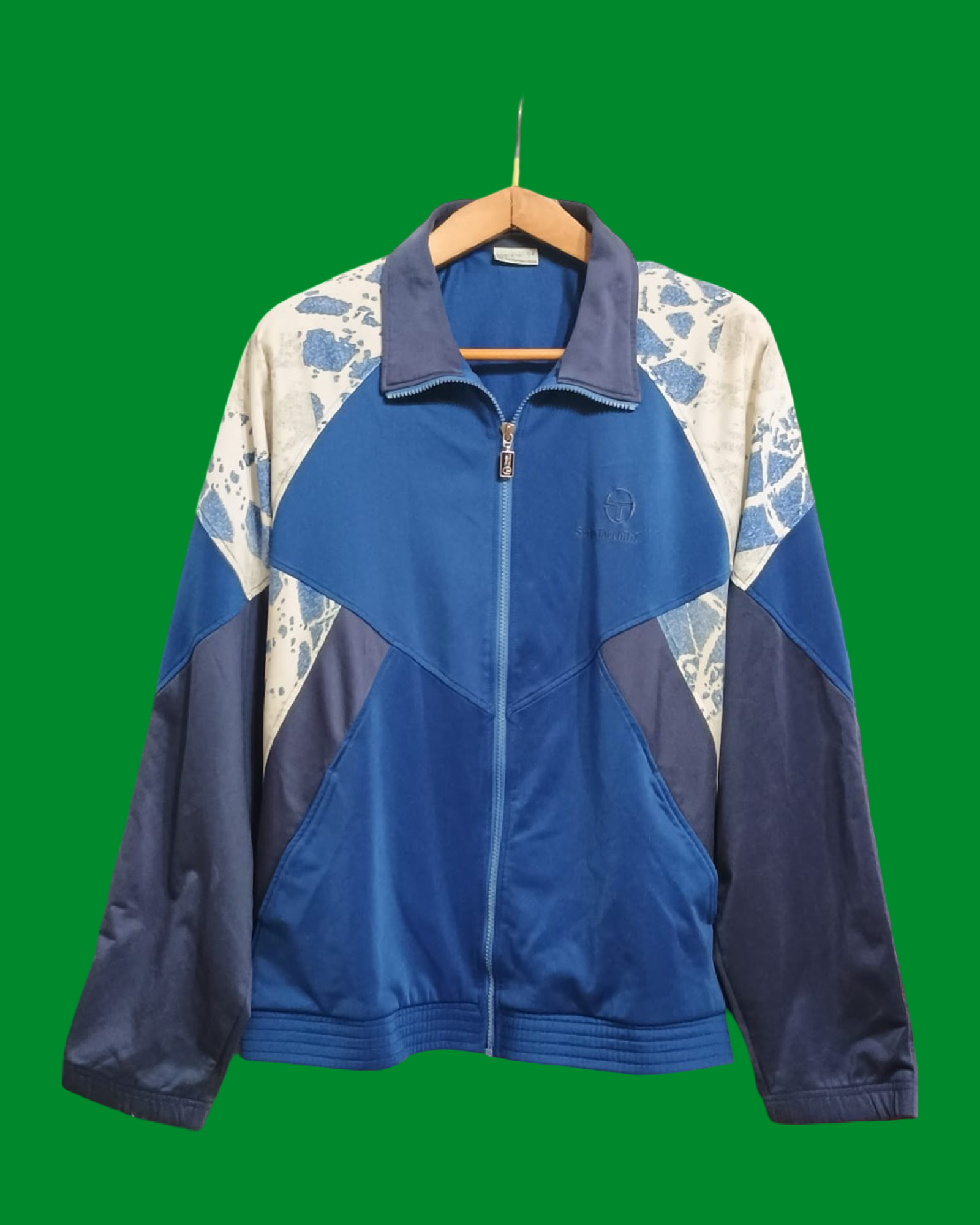 Vintage Multicolor Fantasy 90's Sergio Tacchini Sweatshirt Unisex Size L