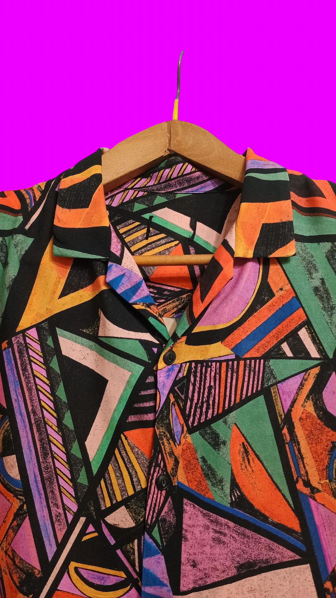 Vintage Style Multicolor Fantasy Shirt Unisex Size XL