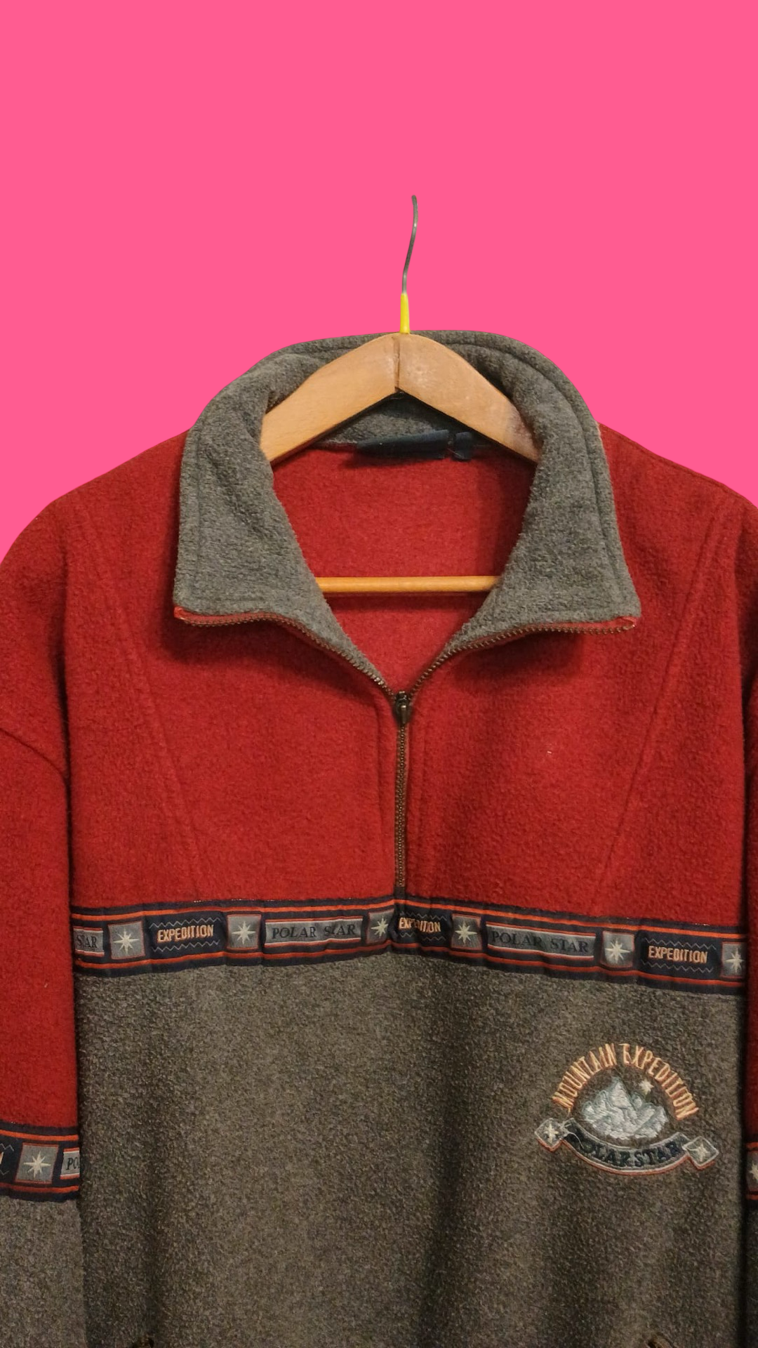 Vintage Multicolor Fantasy 90's Fleece Unisex Size XL