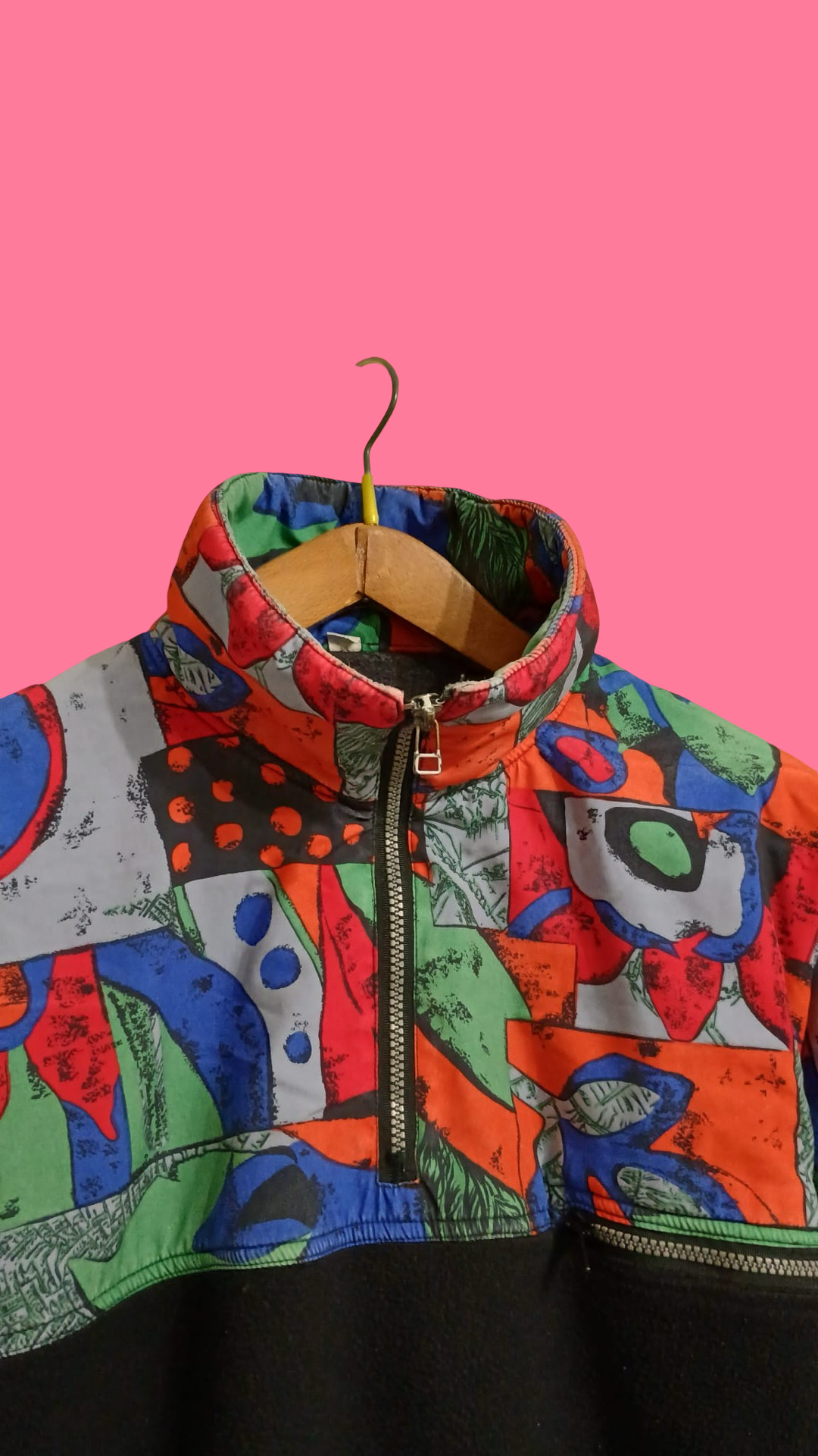 Vintage Multicolor Fantasy 90's Fleece Unisex Size XL