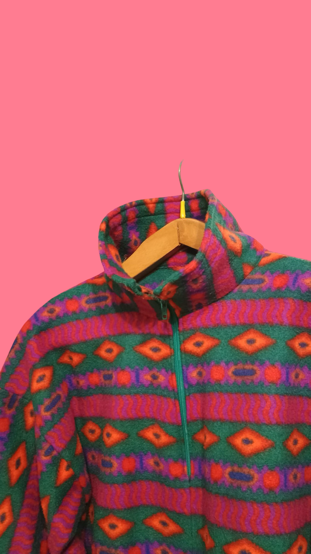 Vintage Multicolor Fantasy 90's Sweatshirt Unisex Size M