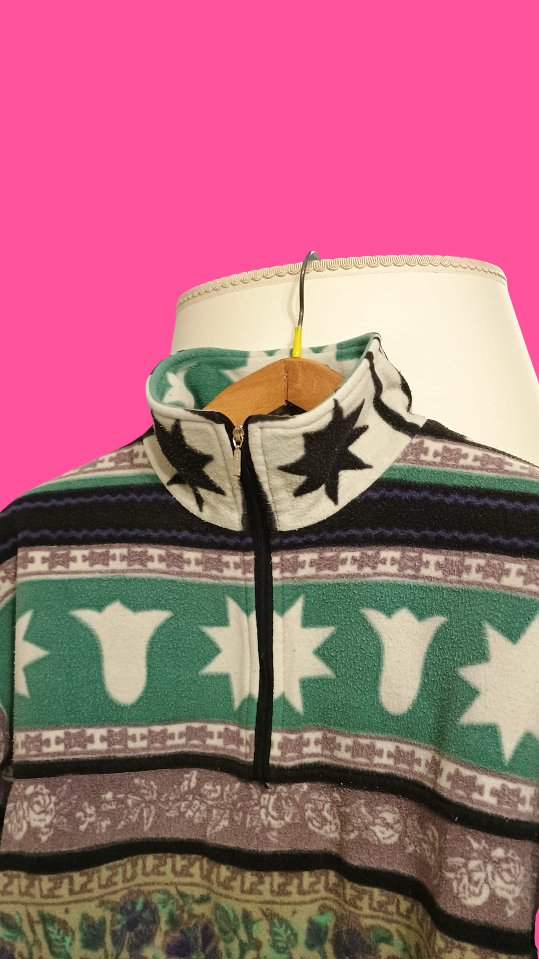 Vintage Multicolor Fantasy 90's Fila Fleece Unisex Size L