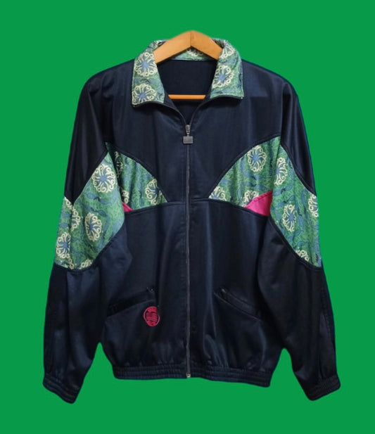 Soft Jacket Vintage Multicolor A Fantasia Anni 90 Unisex Size L