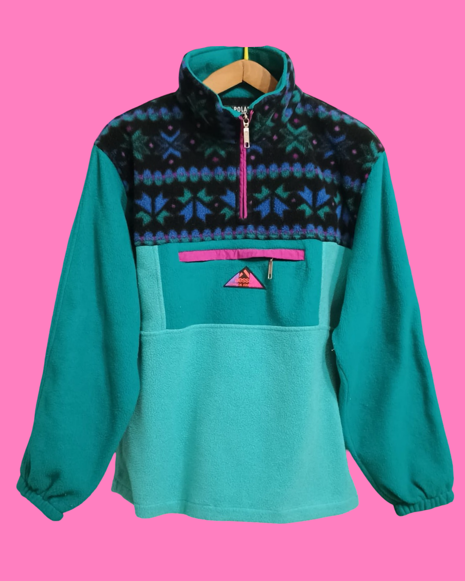 Vintage Multicolor Aesse Fantasy 90's Sweatshirt Unisex Size L