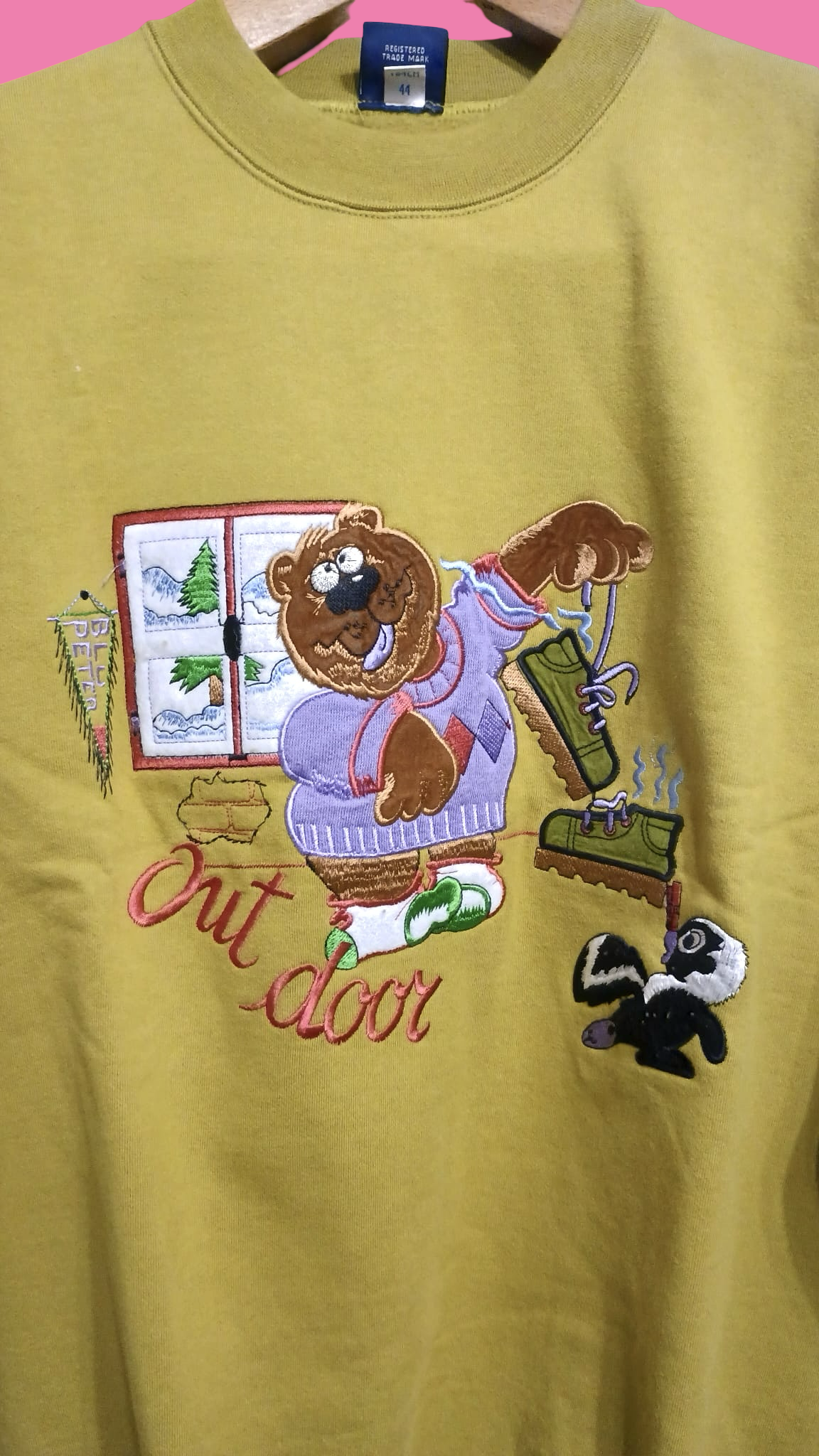 Vintage Multicolor Fantasy 90's Sweatshirt Unisex Size M