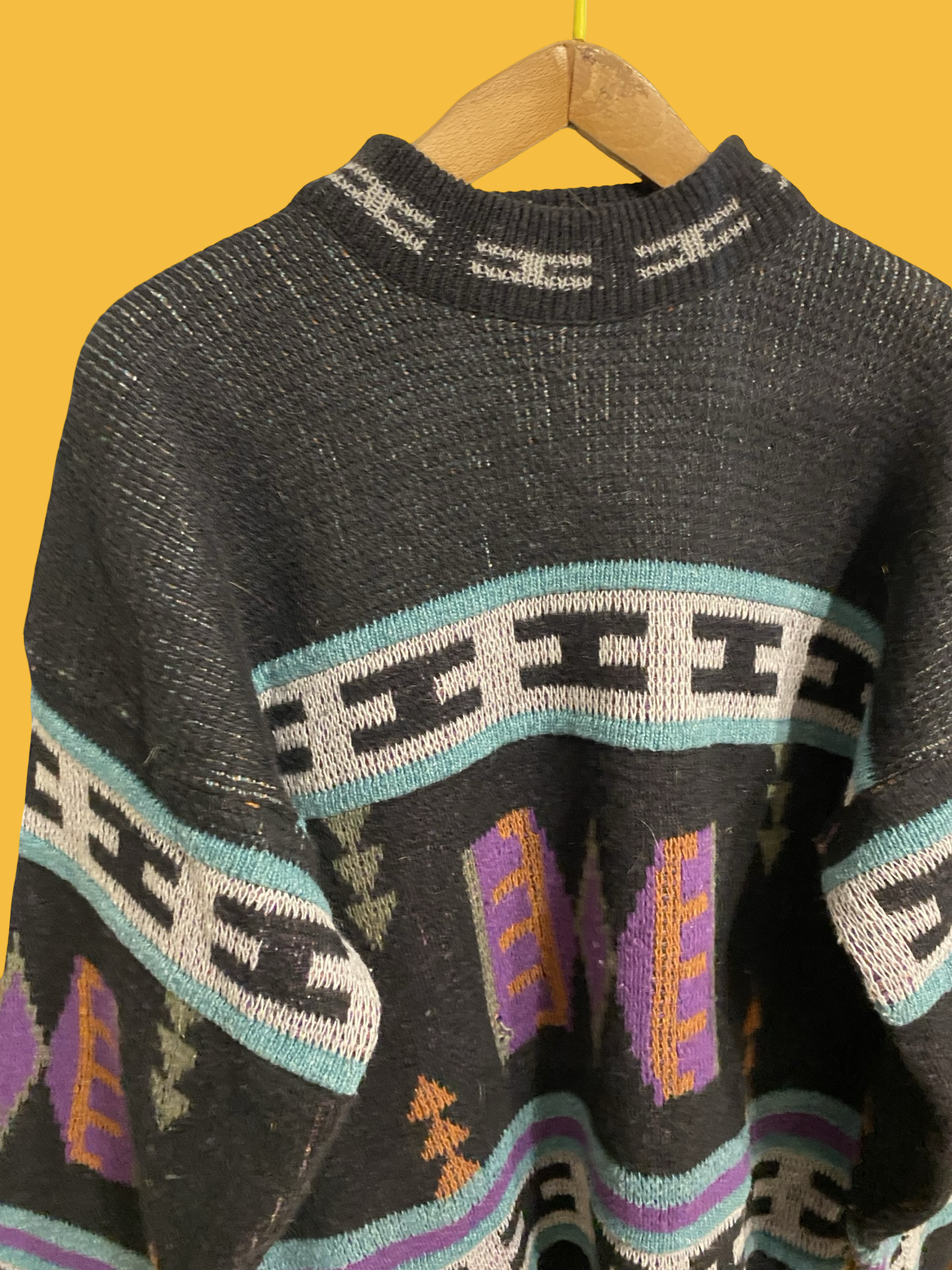 Vintage Multicolor Fantasy 90's Cardigan Unisex Size XXL