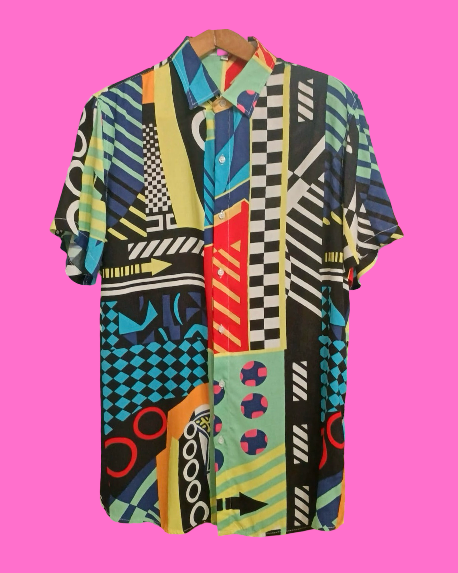 Vintage Multicolor Fantasy 90's Shirt Unisex Size XL