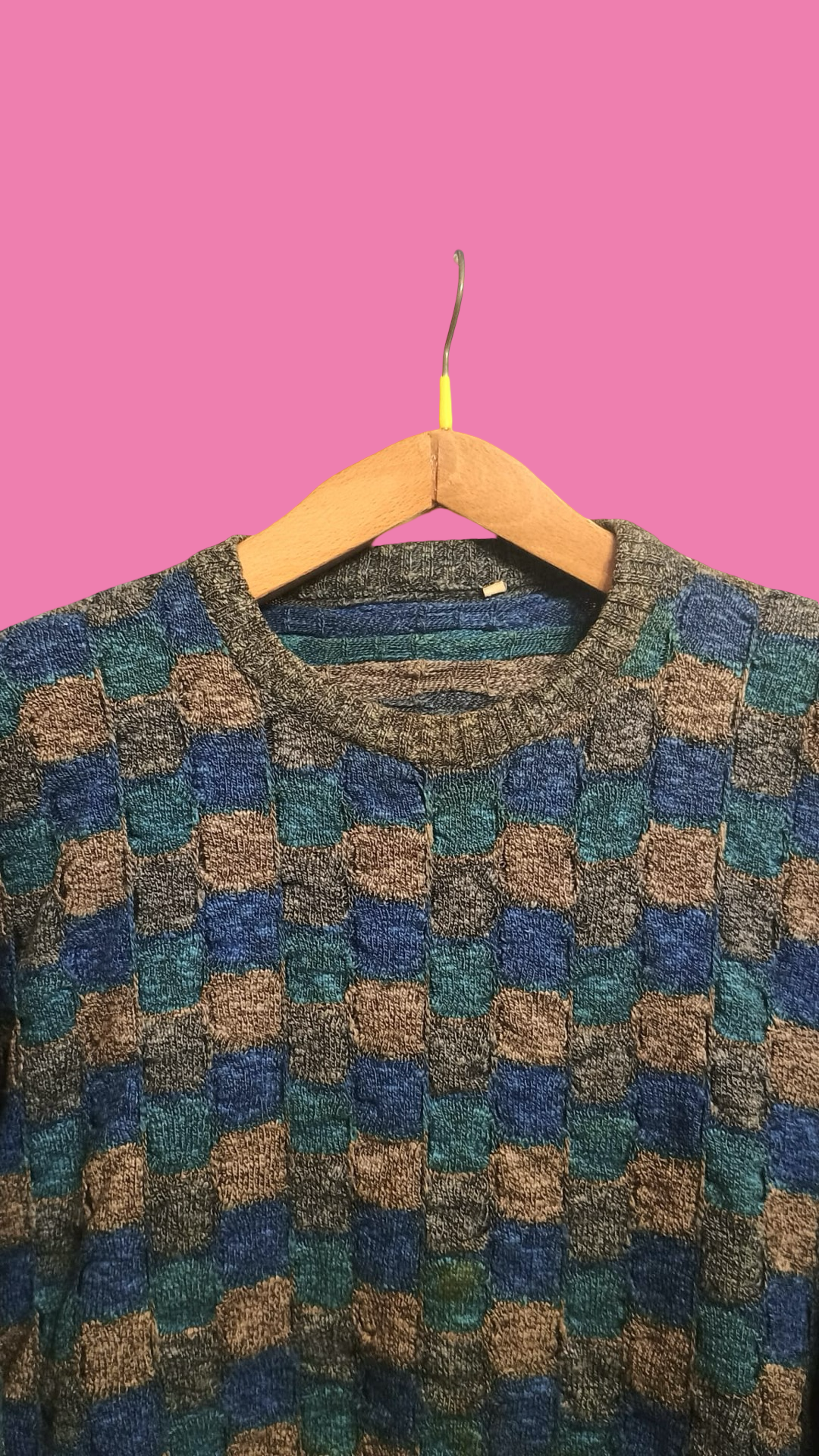 Vintage Multicolor Fantasy 90's Sweater Unisex Size XL