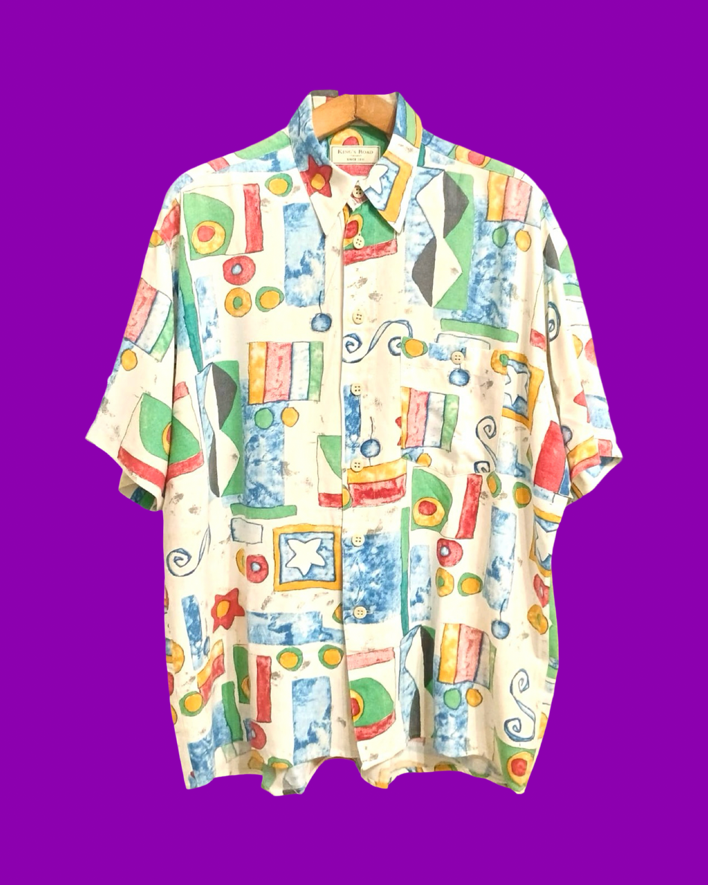 Vintage Multicolor Fantasy 90's Shirt Unisex Size XL