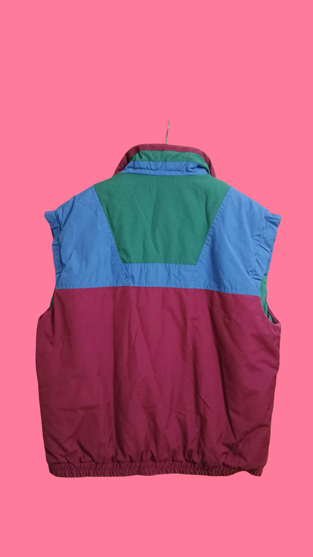 Vintage Multicolor Fantasy 90's Gilet Unisex Size XL