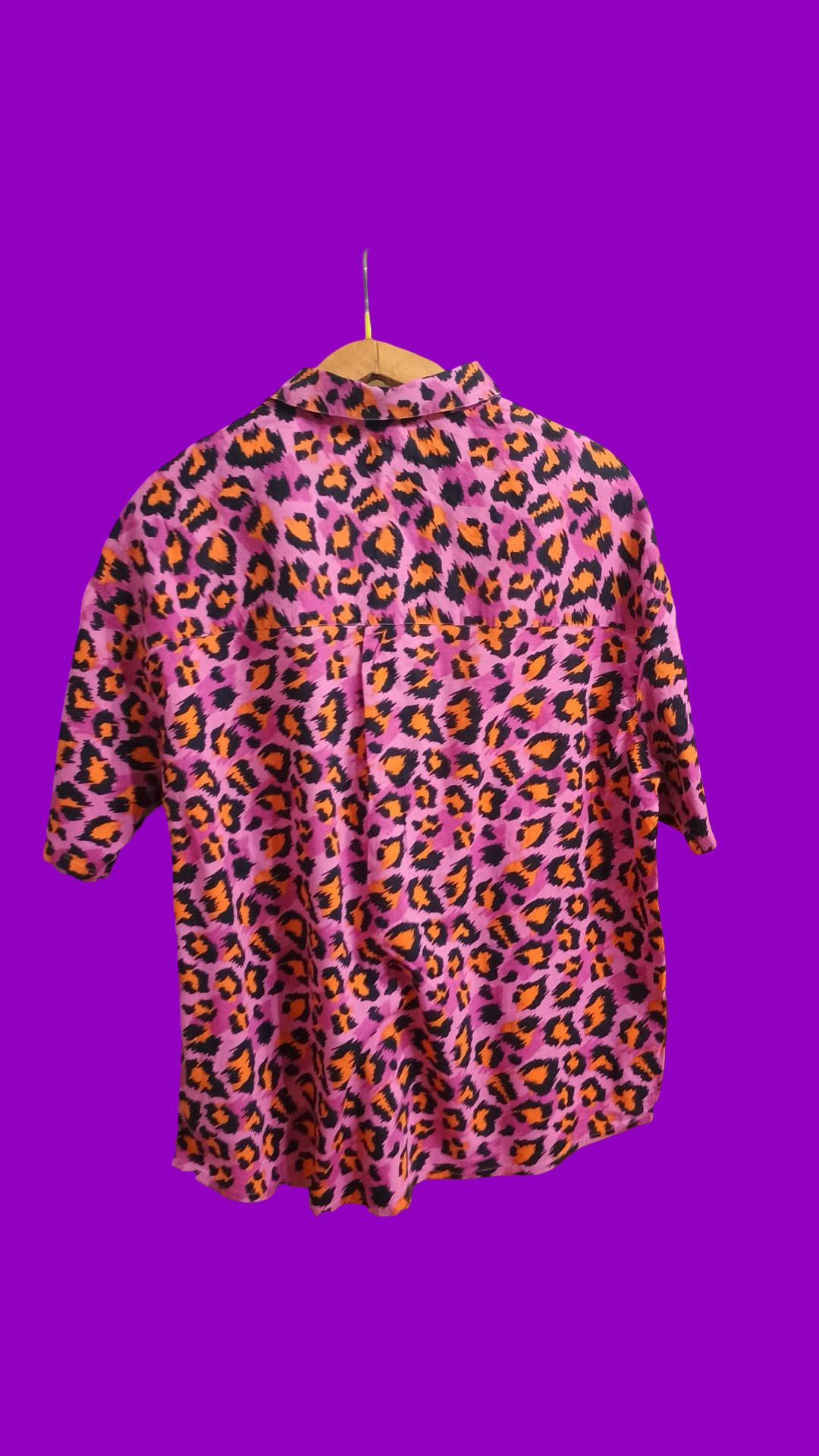 Vintage Multicolor Fantasy 90's Shirt Woman Size L