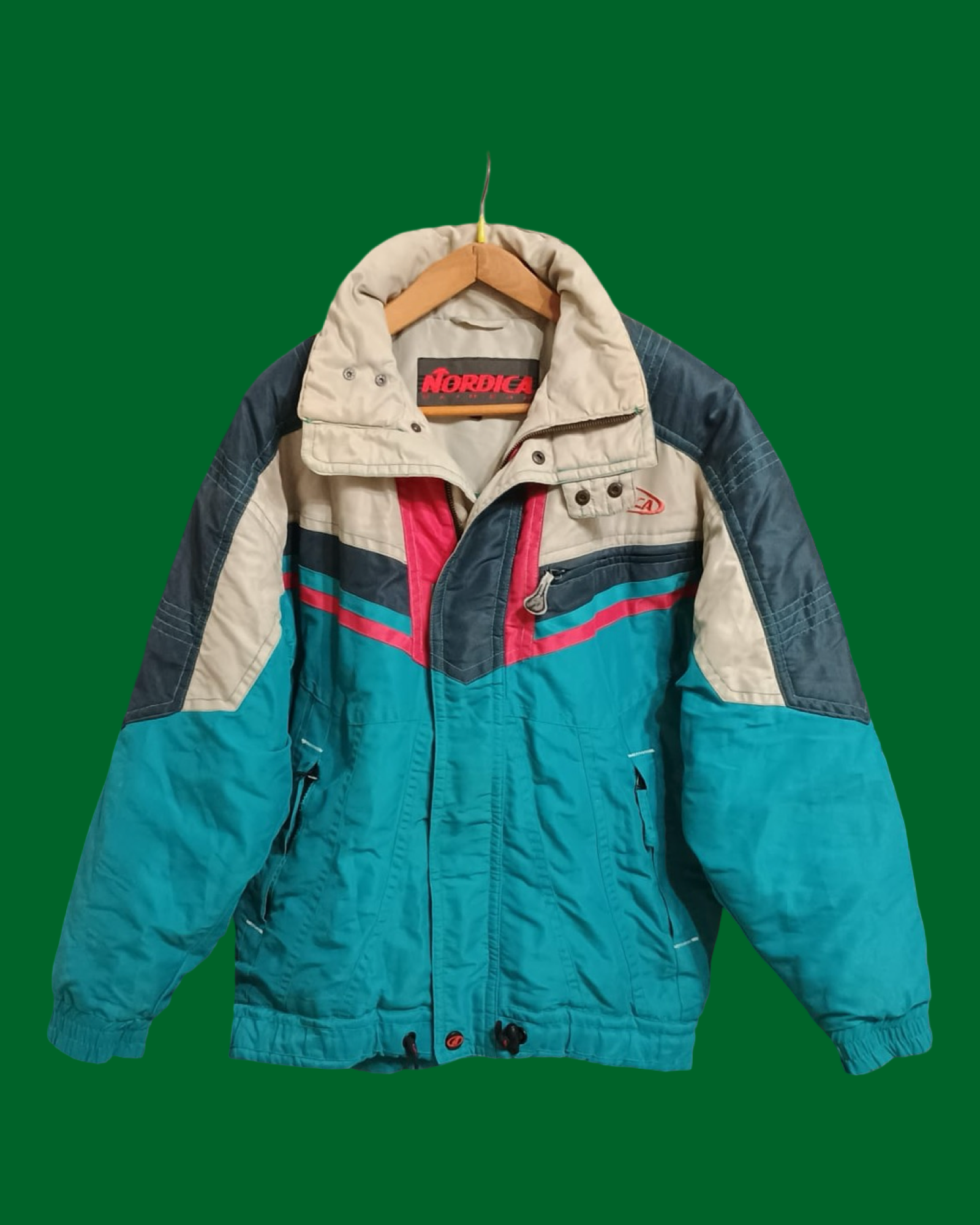 Vintage Multicolor Fantasy 90's Snow Jacket Unisex Size L