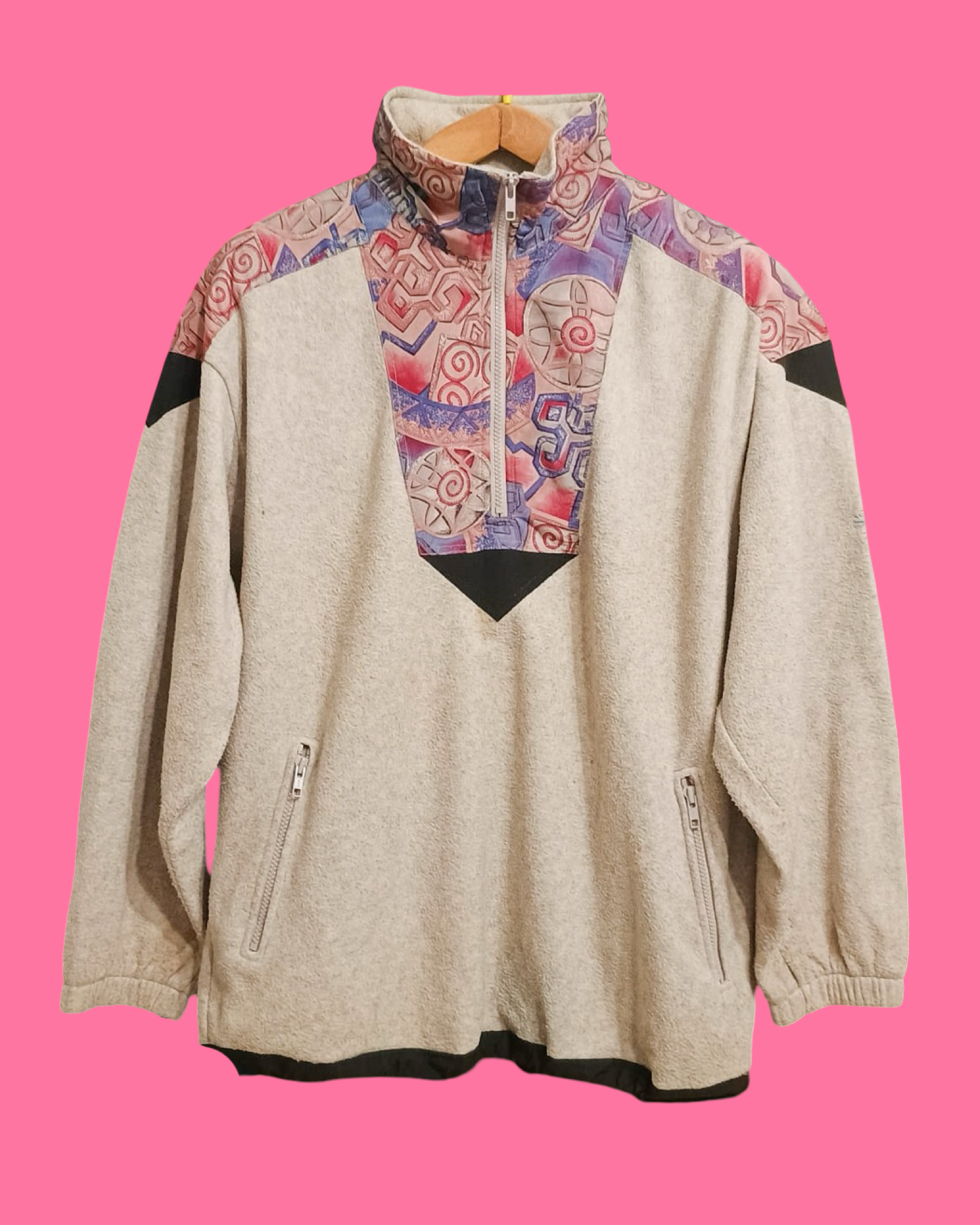 Vintage Multicolor Fantasy 90's Sweatshirt Unisex Size XL