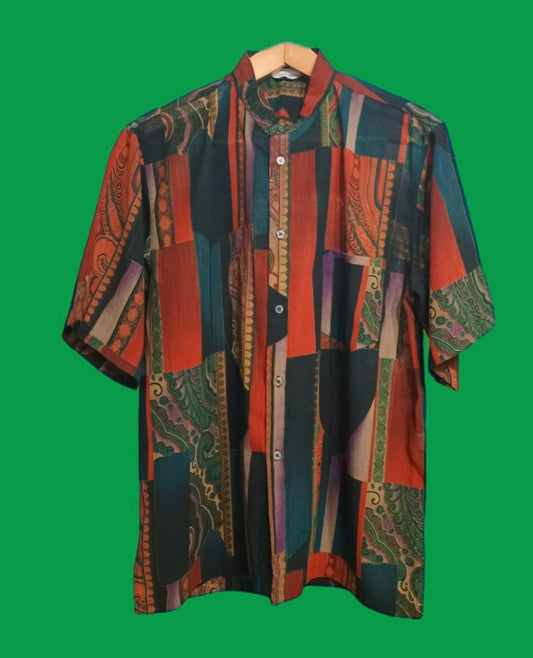 Vintage Multicolor Fantasy 90's Shirt Unisex Size L