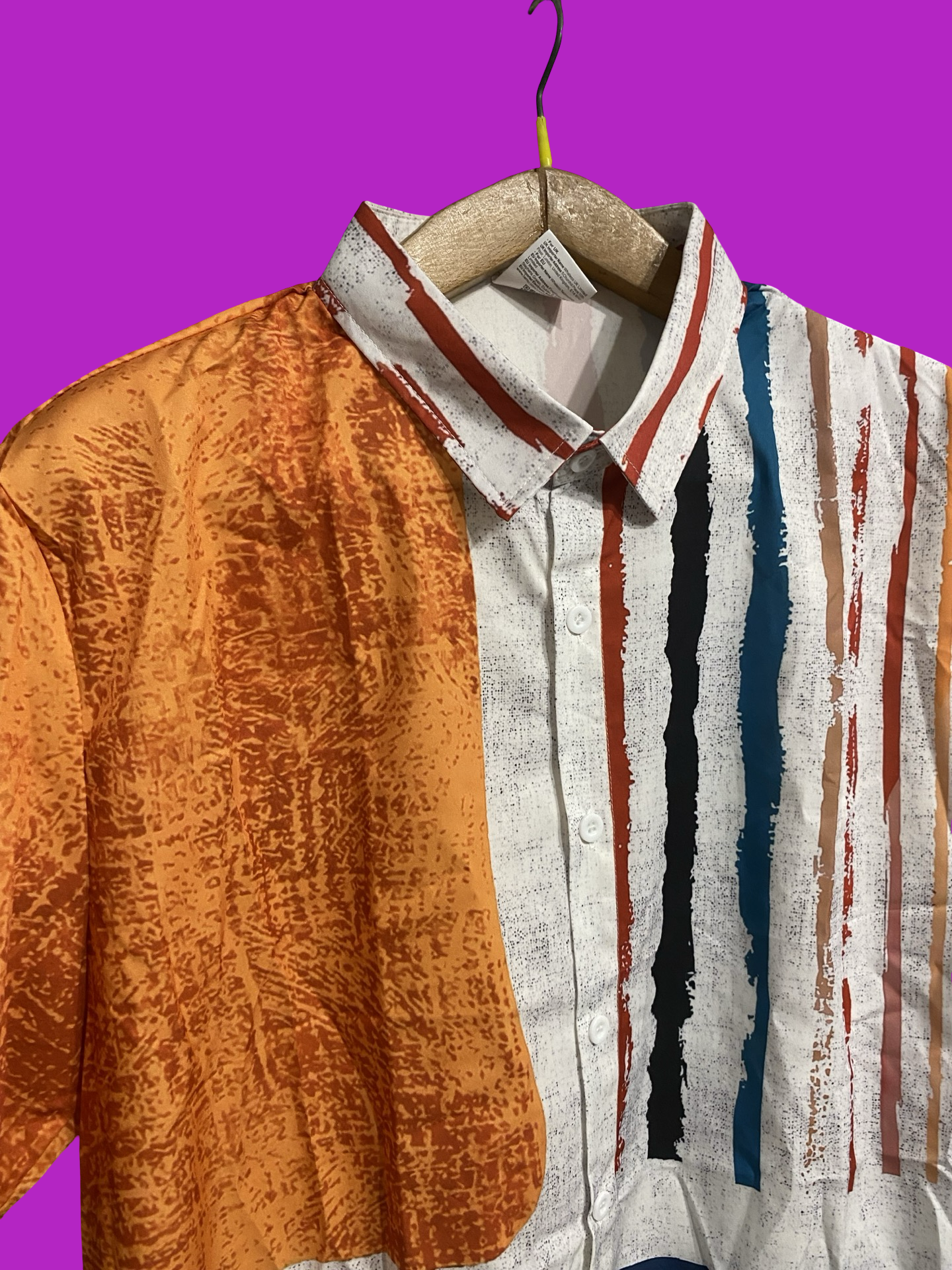 Vintage Multicolor Fantasy 90's Shirt Unisex Size L