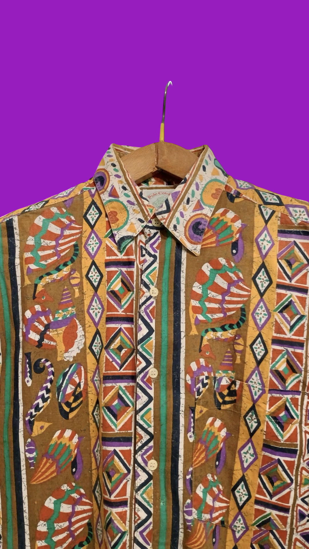 Vintage Multicolor Fantasy 90's Shirt Unisex Size S