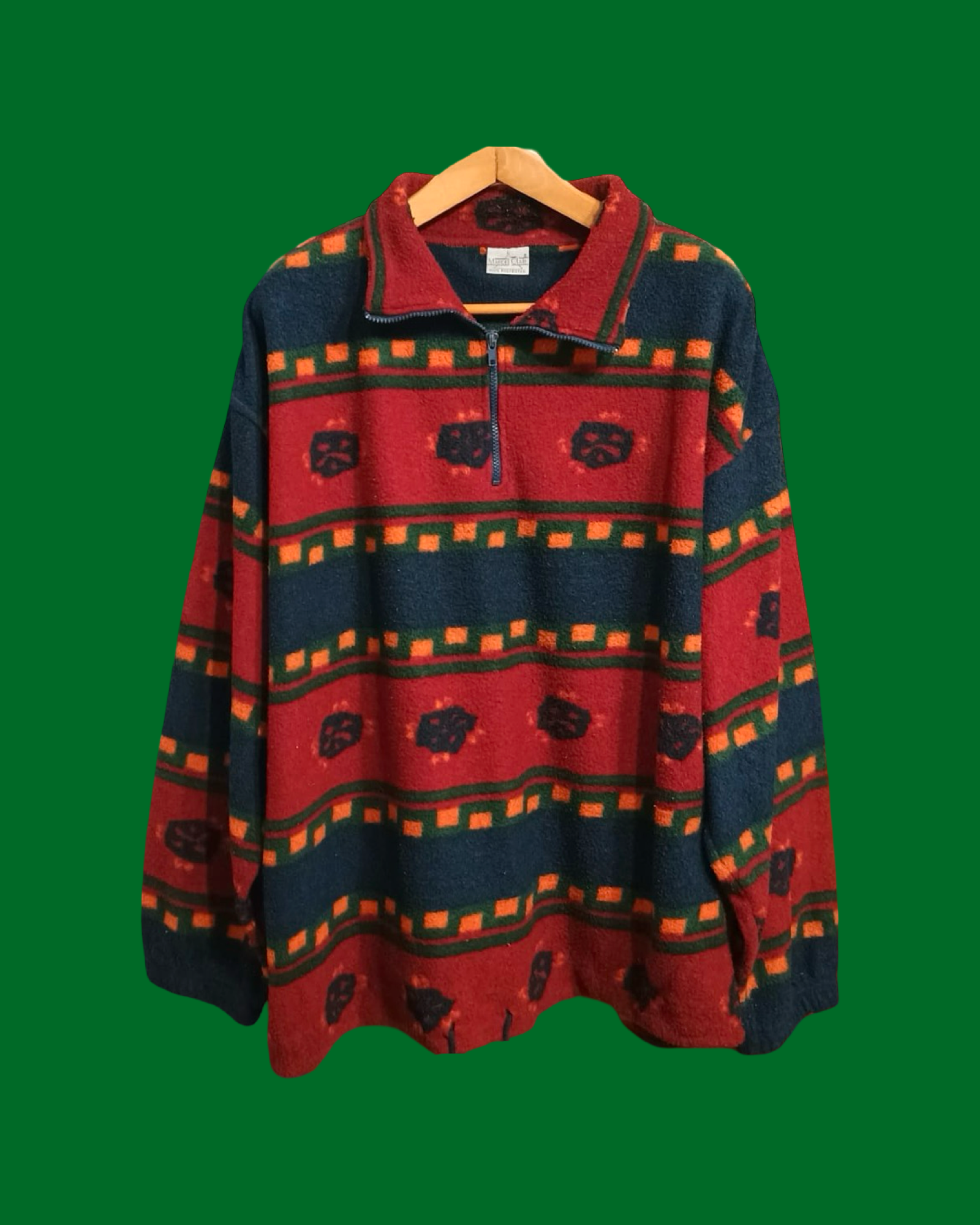 Vintage Multicolor Fantasy 90's Sweatshirt Unisex Size XL