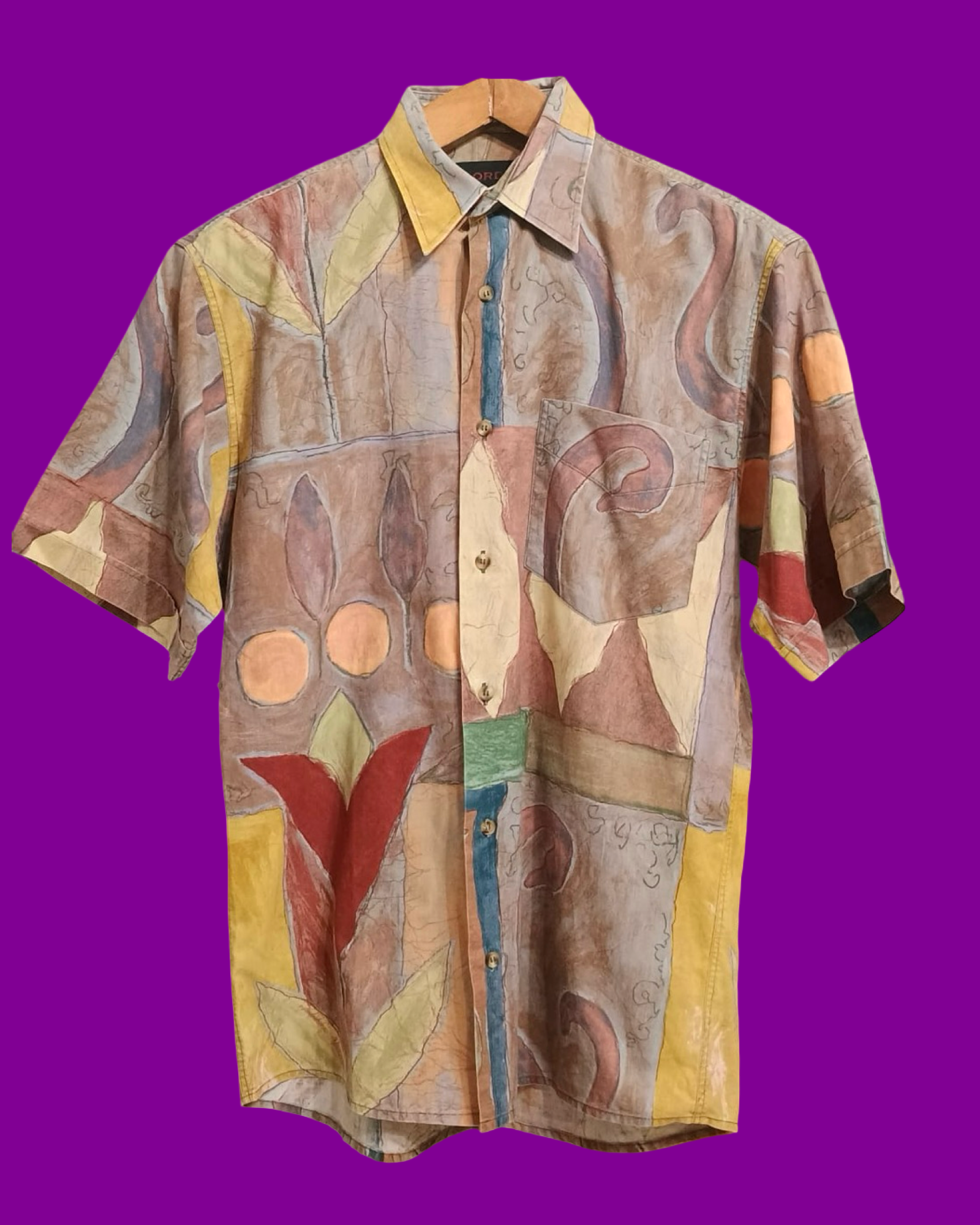 Vintage Multicolor Fantasy 90's Shirt Unisex Size M