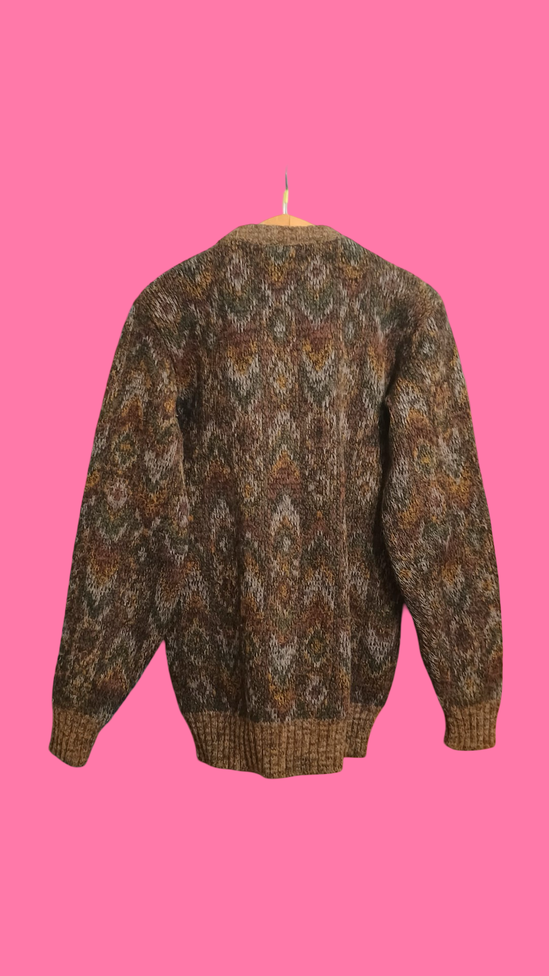 Vintage Multicolor Fantasy 90's Sweater Unisex Size XL