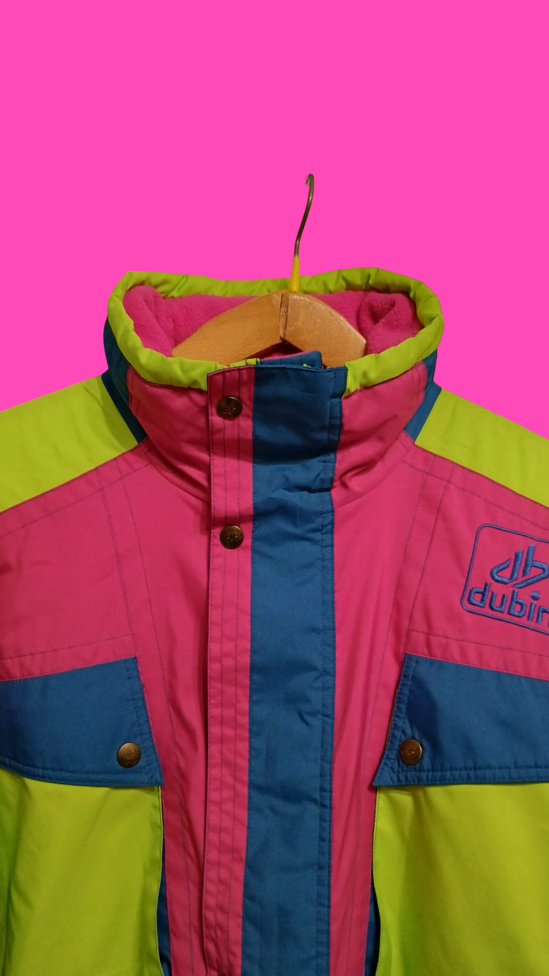 Vintage Multicolor Fantasy 90's Snow Jacket Unisex Size L
