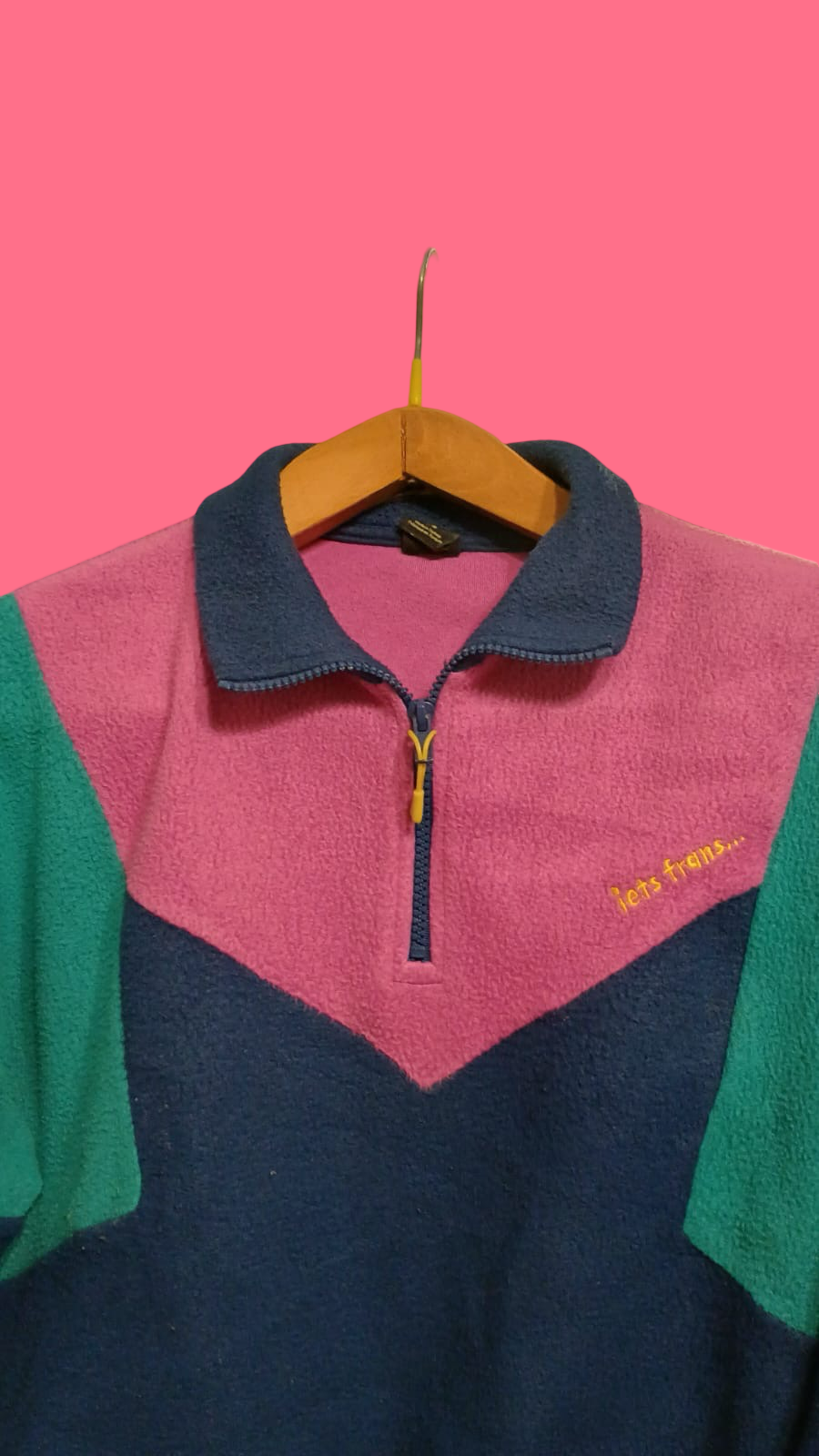 Vintage Multicolor Fantasy 90's Sweatshirt Woman Size S