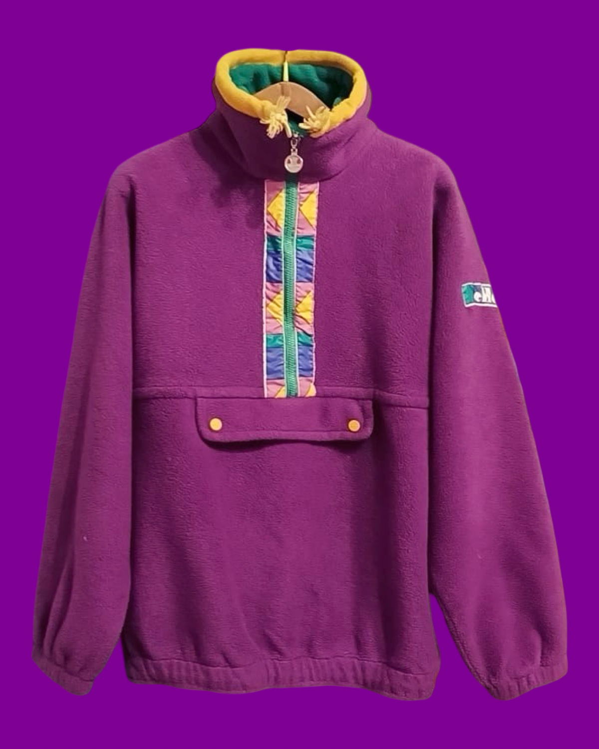 Vintage Multicolor Fantasy 90's Ellesse Fleece Unisex Size L
