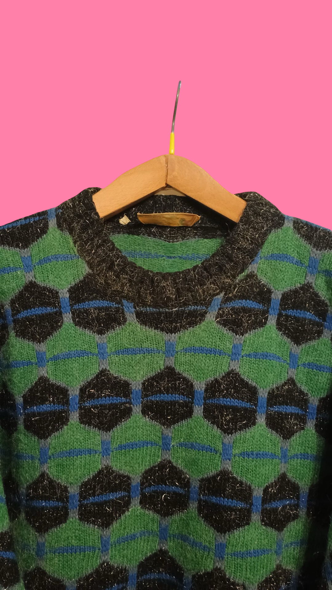 Vintage Multicolor Fantasy 90's Sweater Unisex Size L