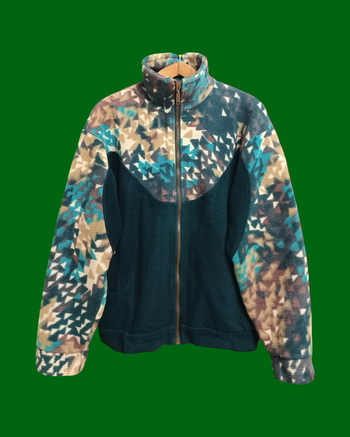 Vintage Multicolor Fantasy 90's Rare Fleece Unisex Size L