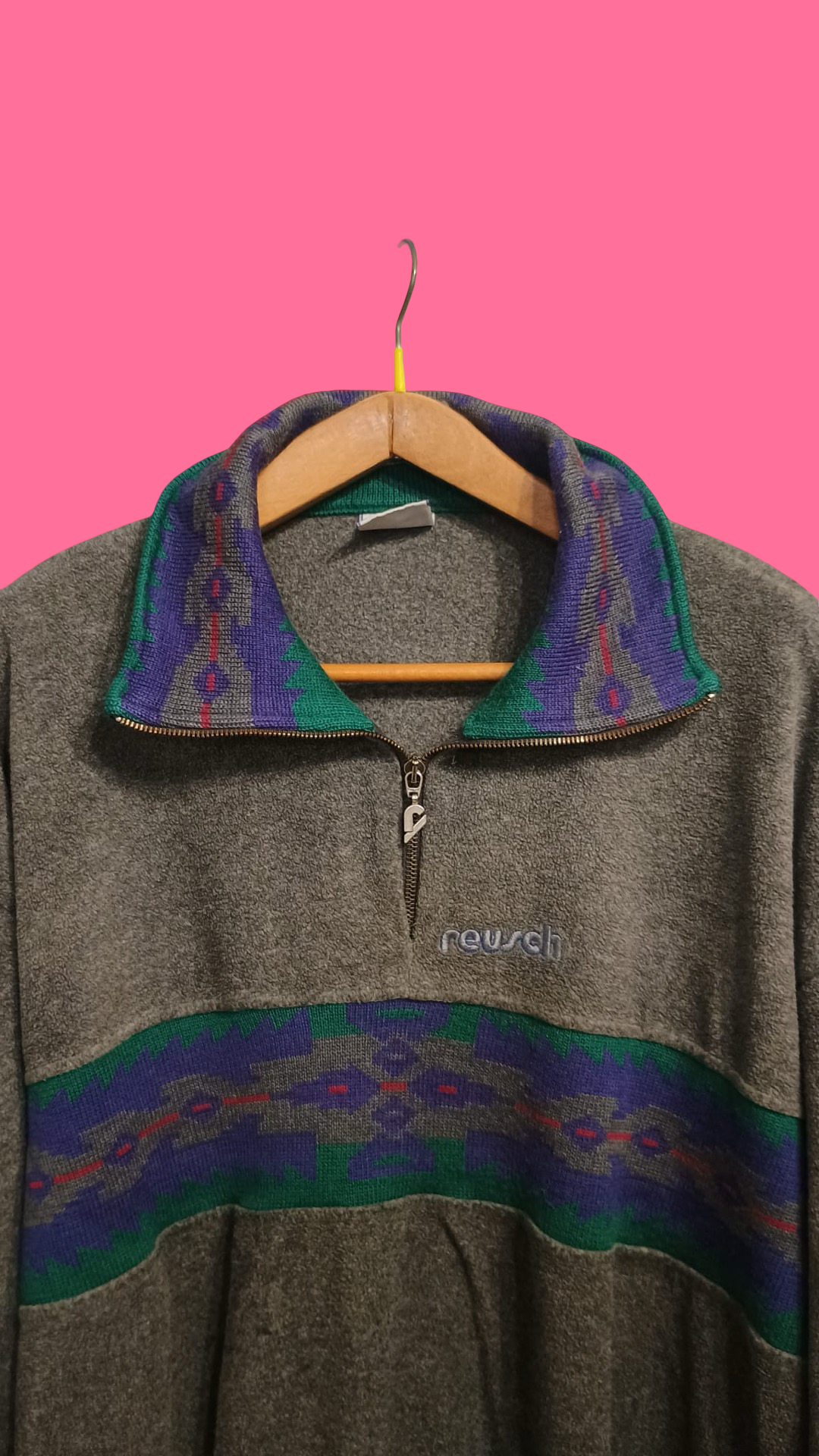 Vintage Multicolor Fantasy 90's Sweatshirt Unisex Size XL