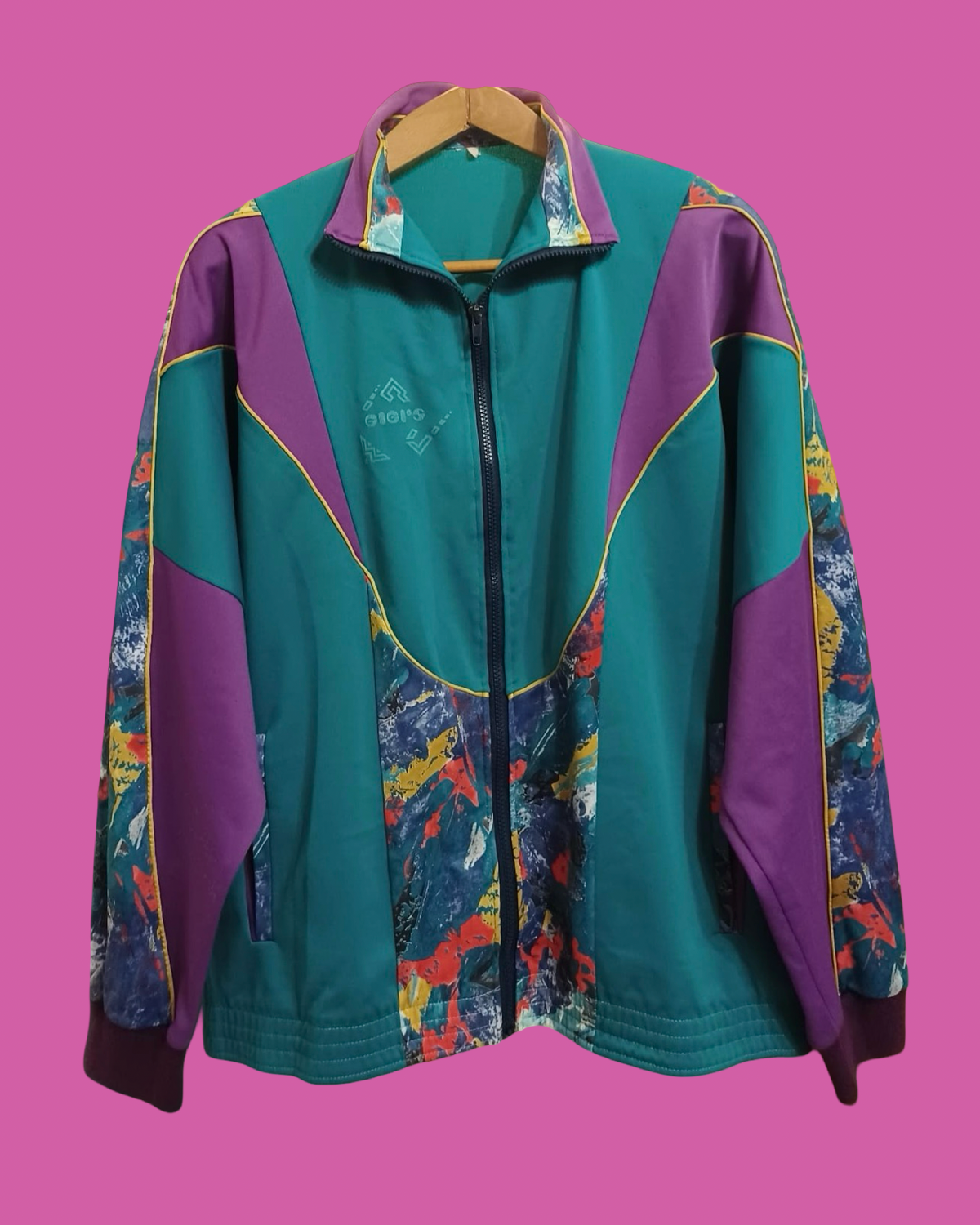 Vintage Multicolor Fantasy 90's Sweatshirt Unisex Size M