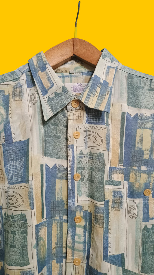 Vintage Multicolor Fantasy 90's Shirt Unisex Size XXL