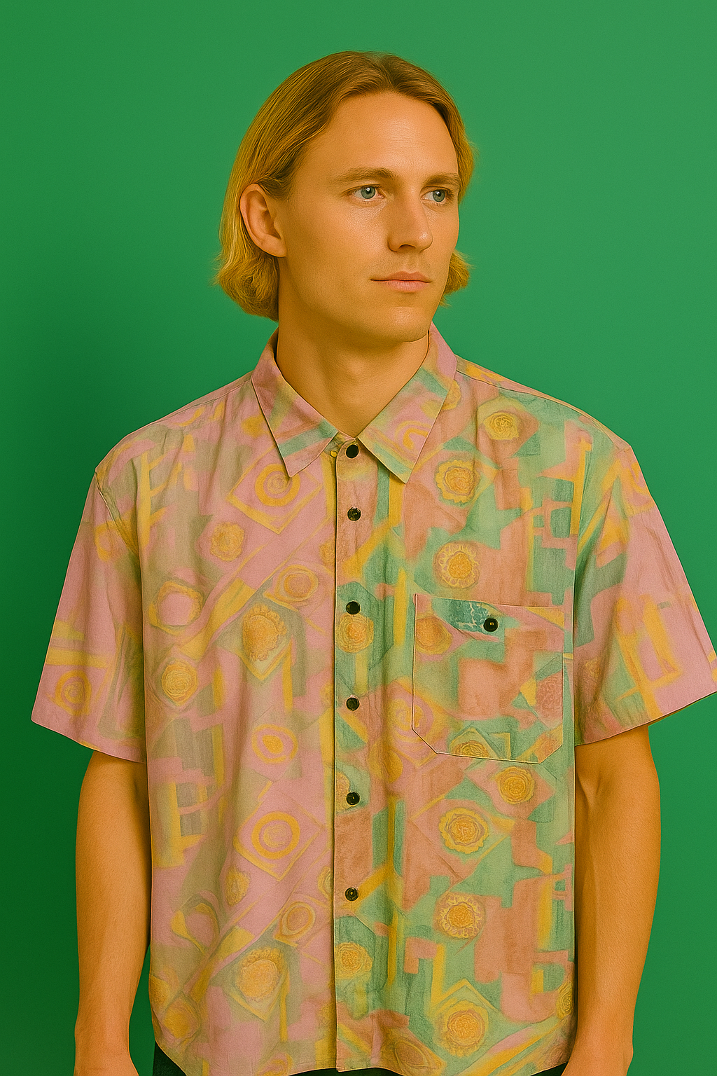 Vintage Multicolor Fantasy 90's Shirt Unisex Size S
