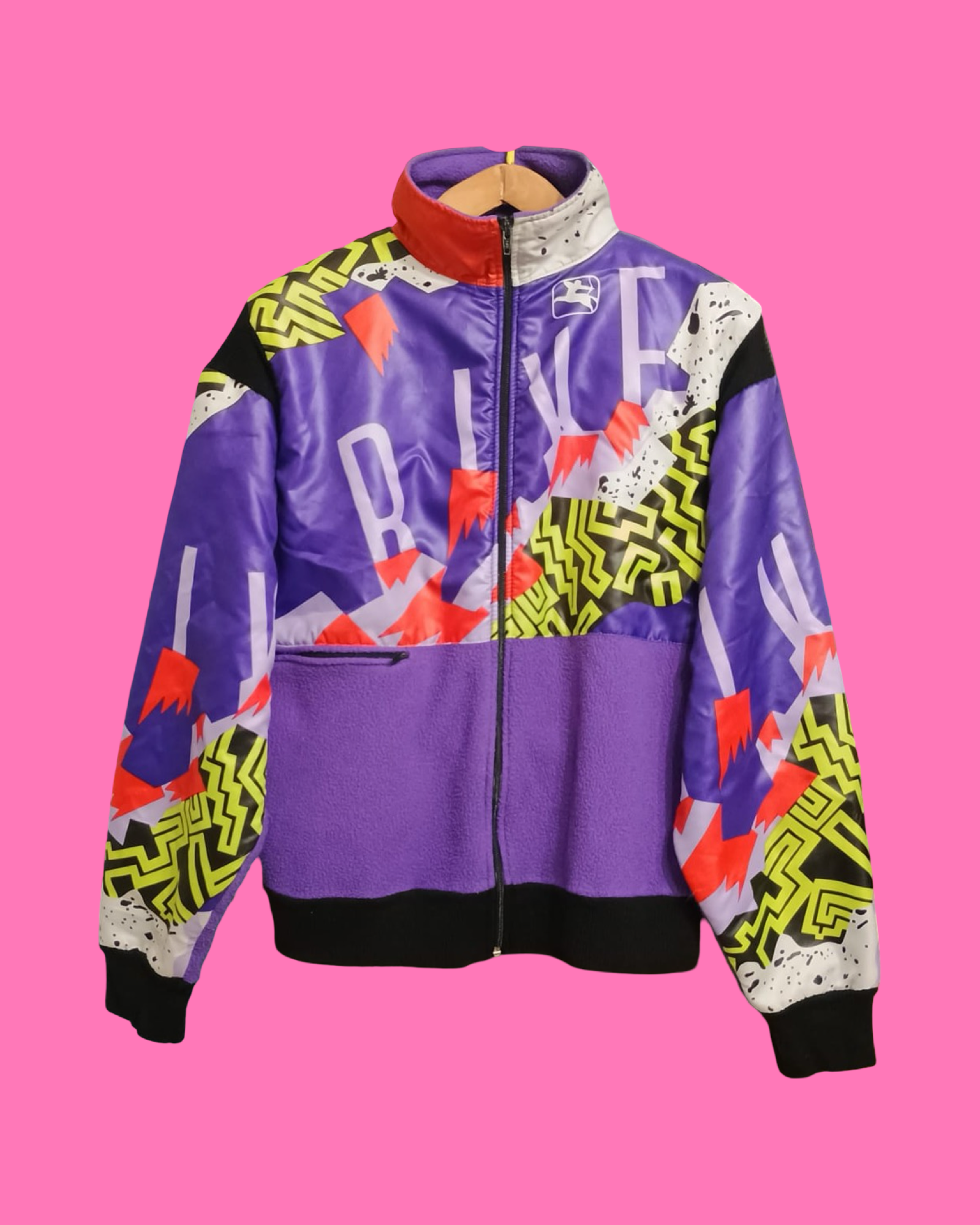 Vintage Multicolor Fantasy 90's Fleece Unisex Size M