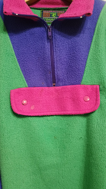 Pile Vintage Multicolor A Fantasia Anni 90 Unisex Size XL