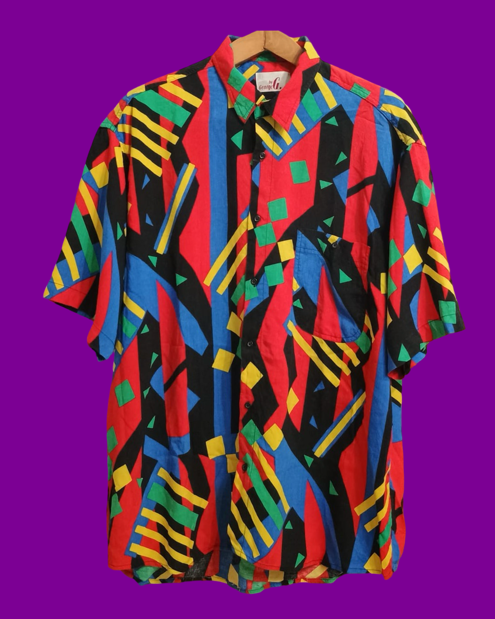 Vintage Multicolor Fantasy 90's Shirt Unisex Size XL