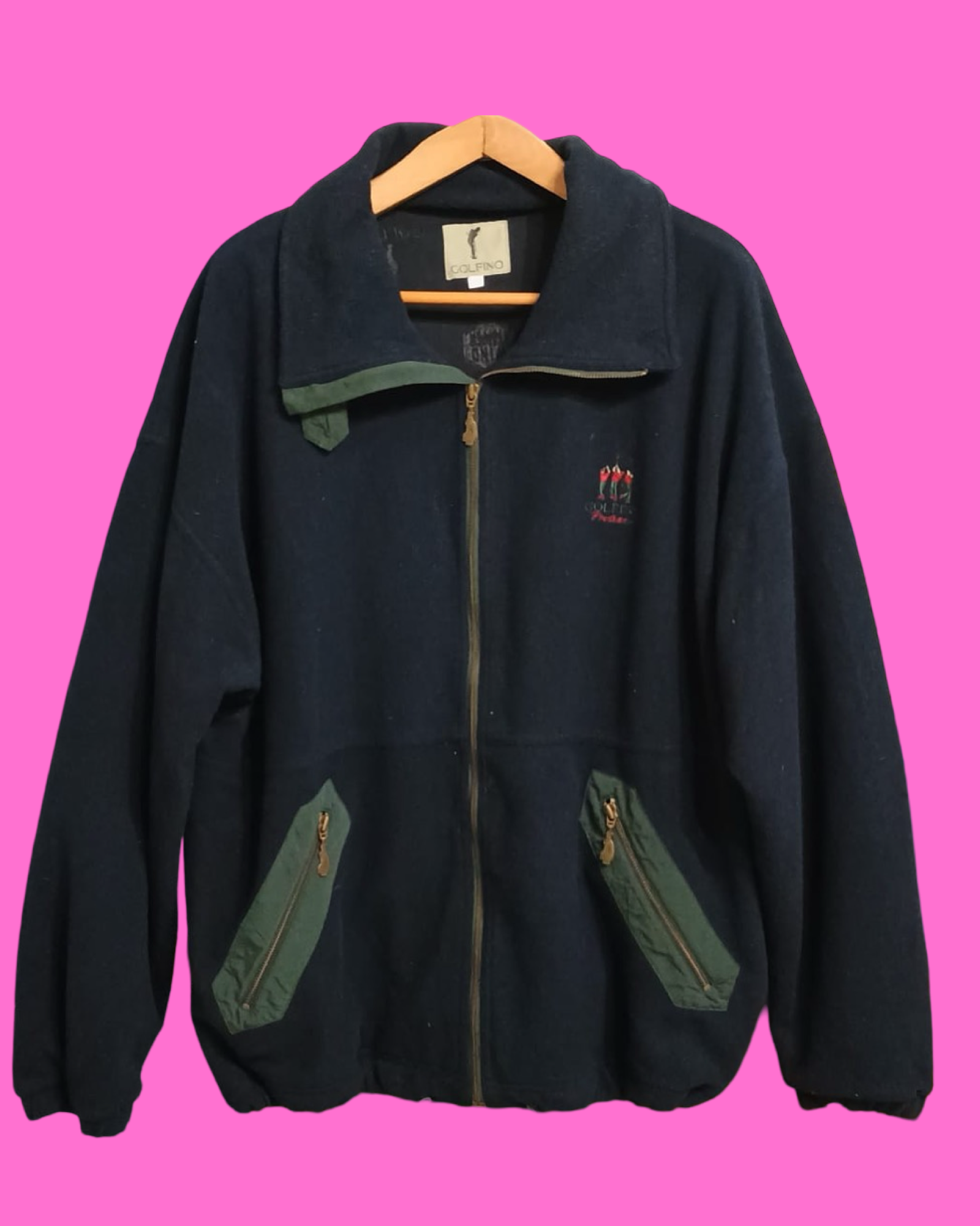 Vintage Multicolor Fantasy 90's Fleece Unisex Size L