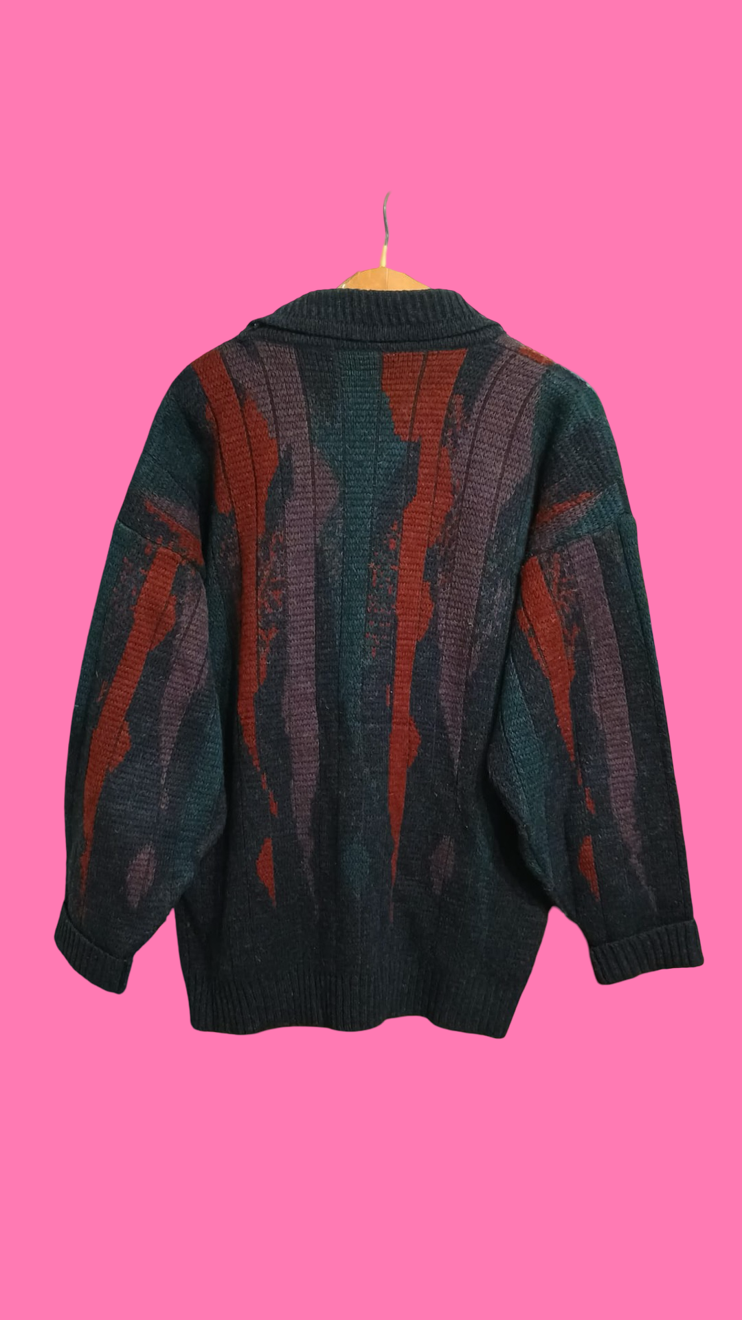 Vintage Multicolor Fantasy 90's Sweater Unisex Size XL